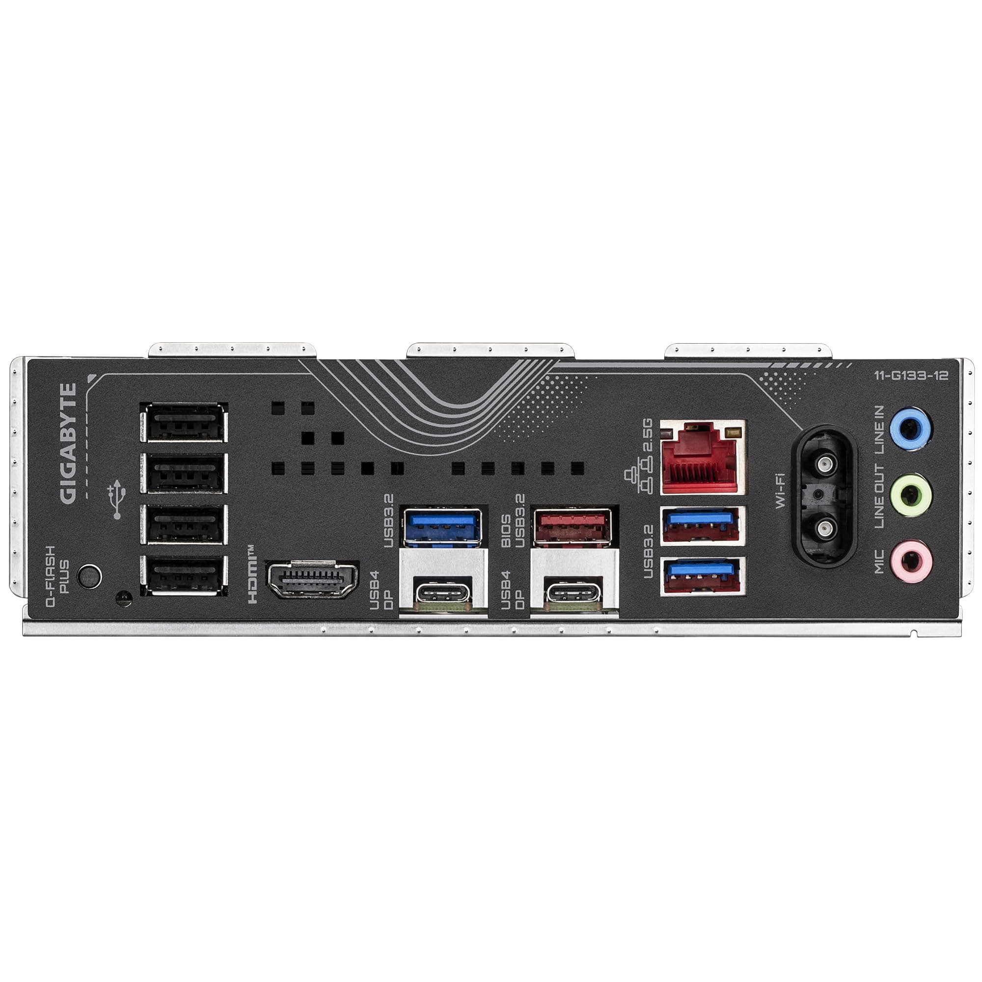 GIGABYTE X870 Eagle WIFI7 Motherboard - Unterstützt AMD Ryzen 9000 CPUs, 14+2+2 Phasen VRM, bis zu 8000MHz DDR5 (OC), 1xPCIe 5.0, Wi-Fi 7, 2.5GbE LAN, USB 4 Bild 7