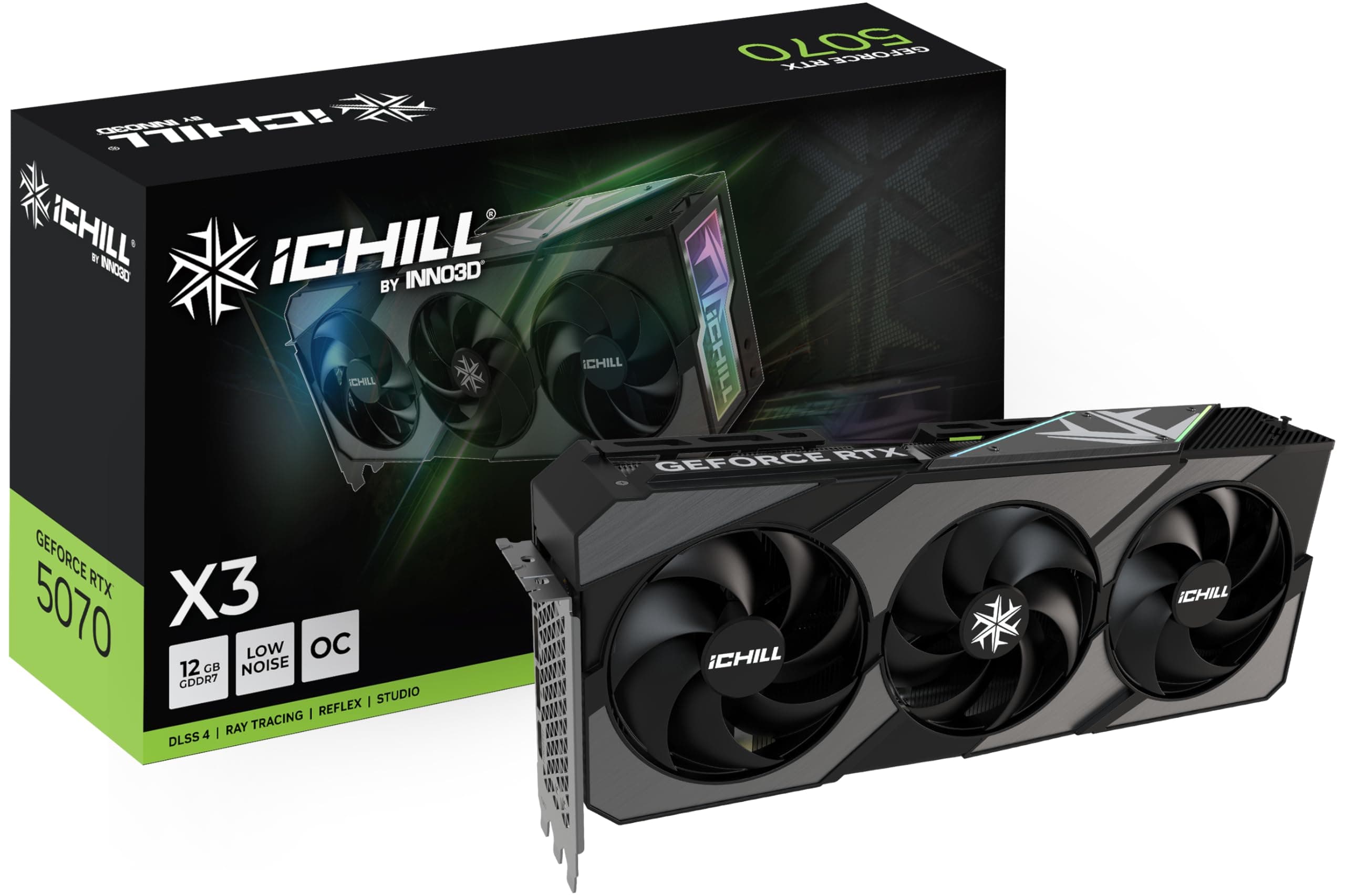 VGA Inno3D GeForce® RTX 5070 12GB ICHILL X3 Bild 2