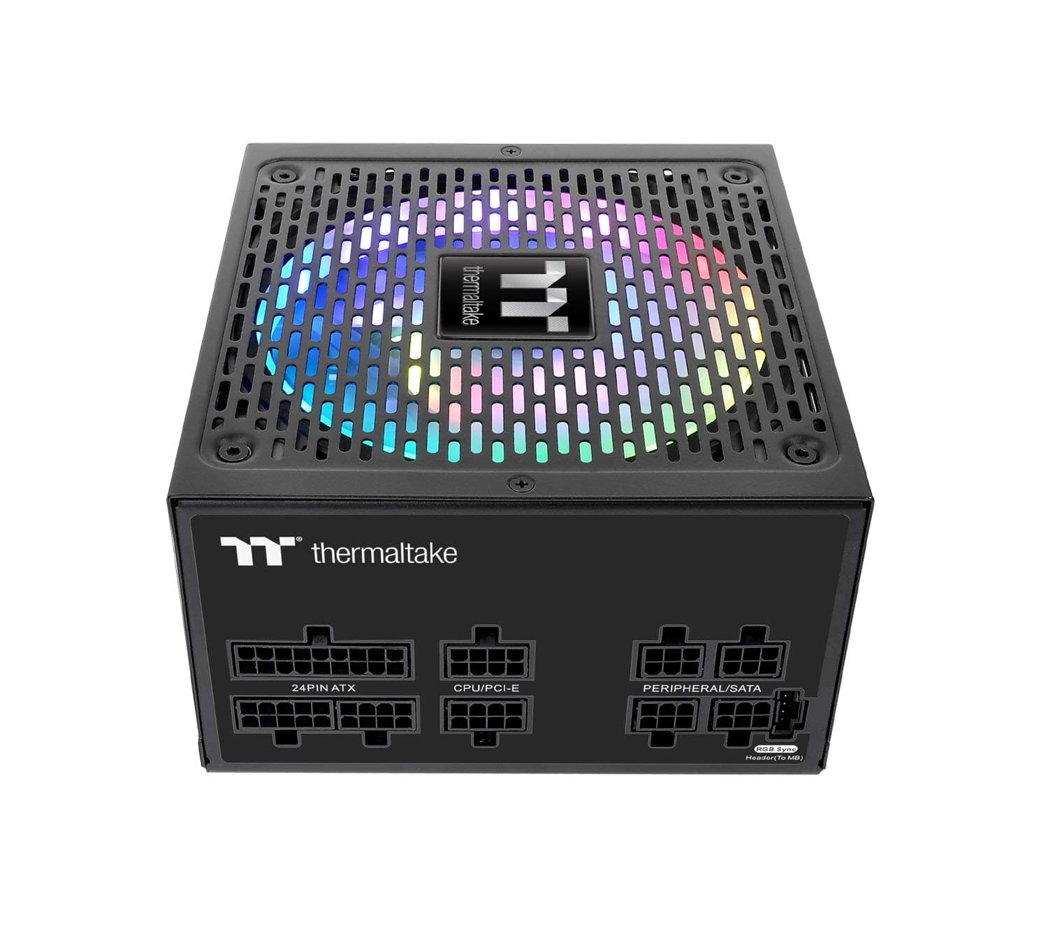 Thermaltake Toughpower GF1 ARGB 750W PC Netzteil | 80 Plus Gold | Vollmodular ATX | Riing Duo 140mm ARGB Lüfter | Smart Zero Fan (sehr leise) Bild 5