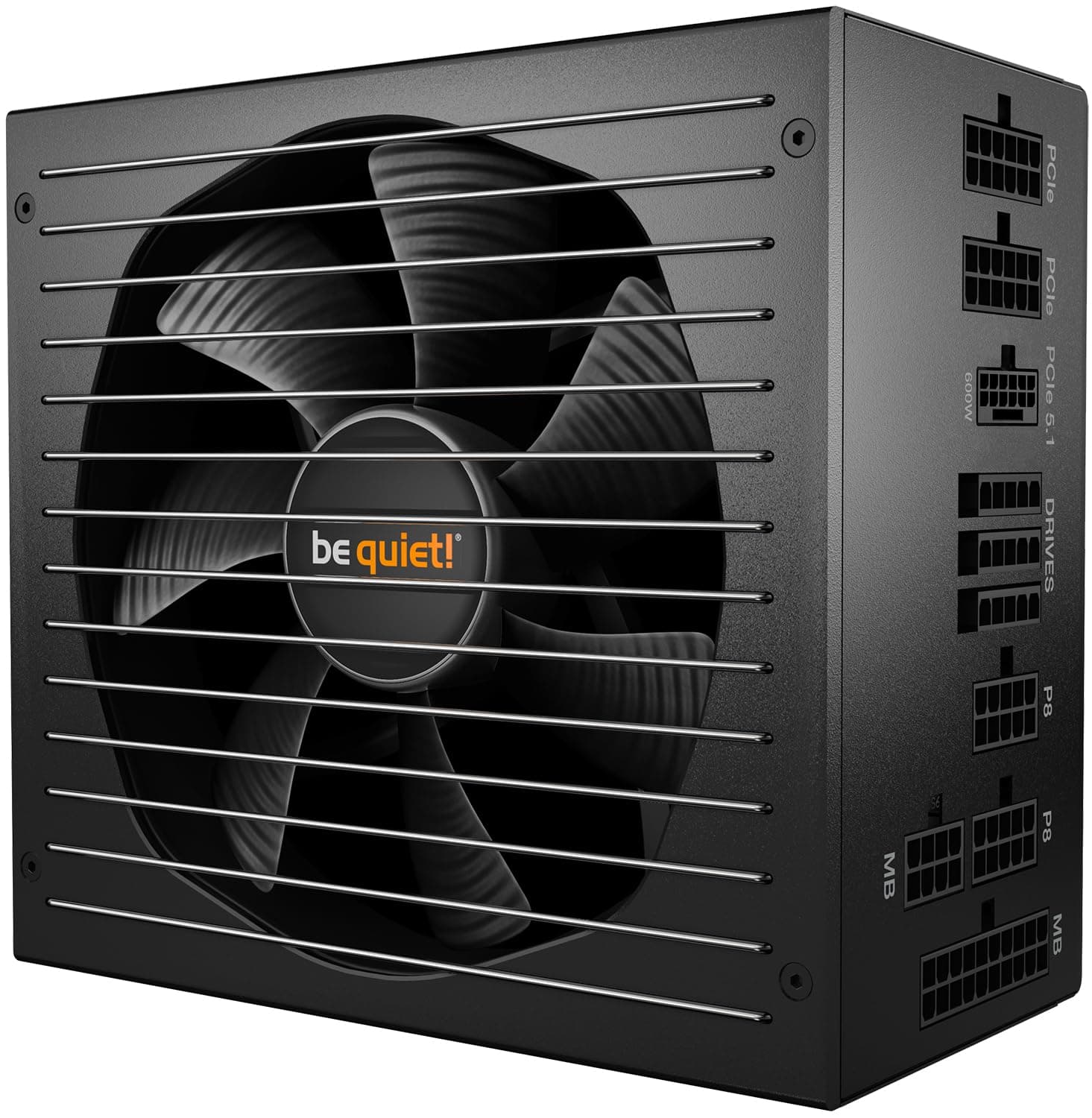 be quiet! Straight Power 12 850W, ATX 3.1, 80 Plus Platinum, nahezu unhörbarer Silent Wings Lüfter, für PCIe 5.1 und PCIe 6+2 Grafikkarten, 12V-2x6 Kabel enthalten, BN337 Bild 2