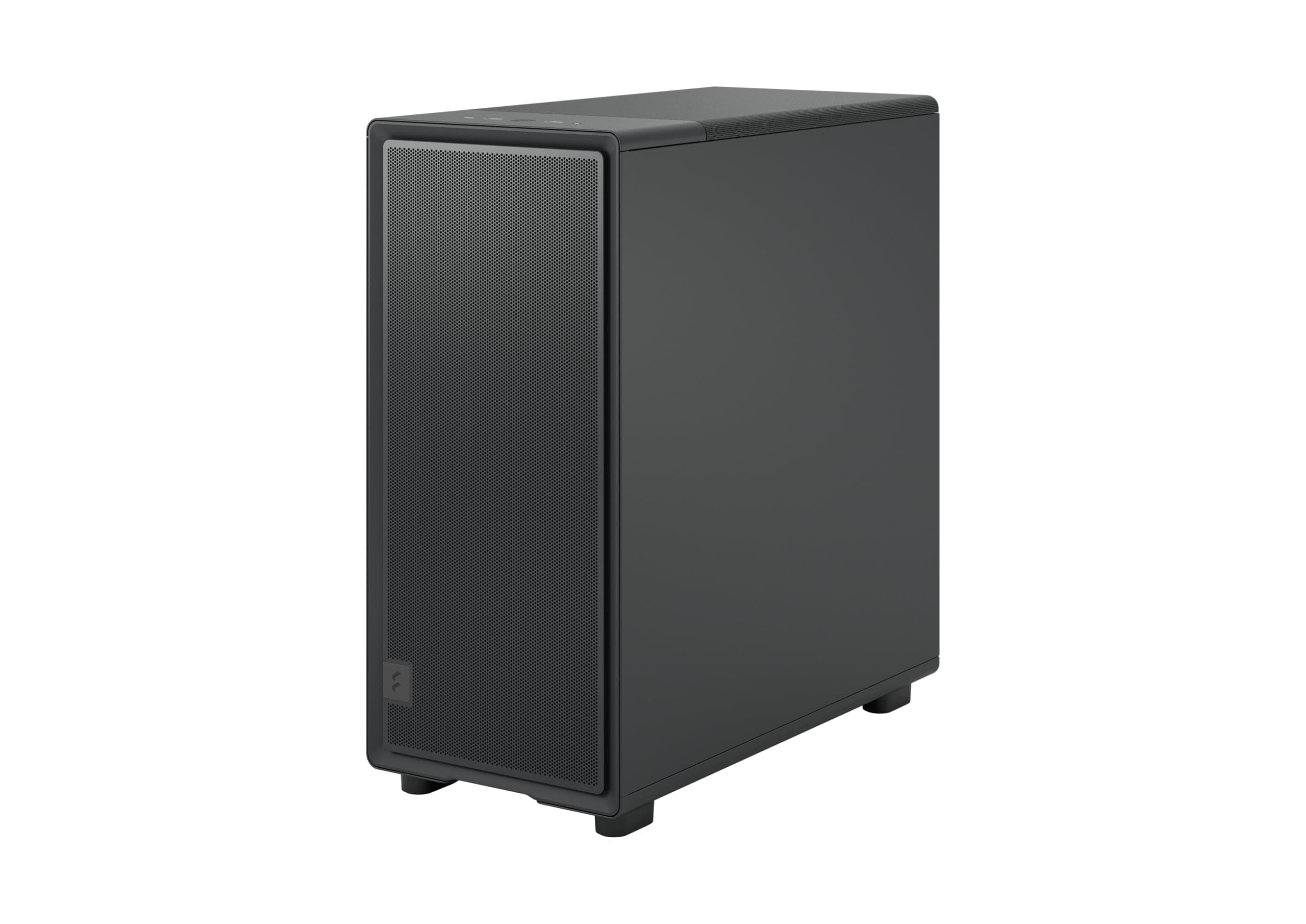 Fractal Design Epoch Schwarz Solid - Gaming-PC-Gehäuse - Mesh-Frontpanel - DREI Momentum 12-Lüfter inkl. - Geräumiger Innenraum - ATX/mATX/ITX Unterstützung Solid Schwarz Epoch Bild 7