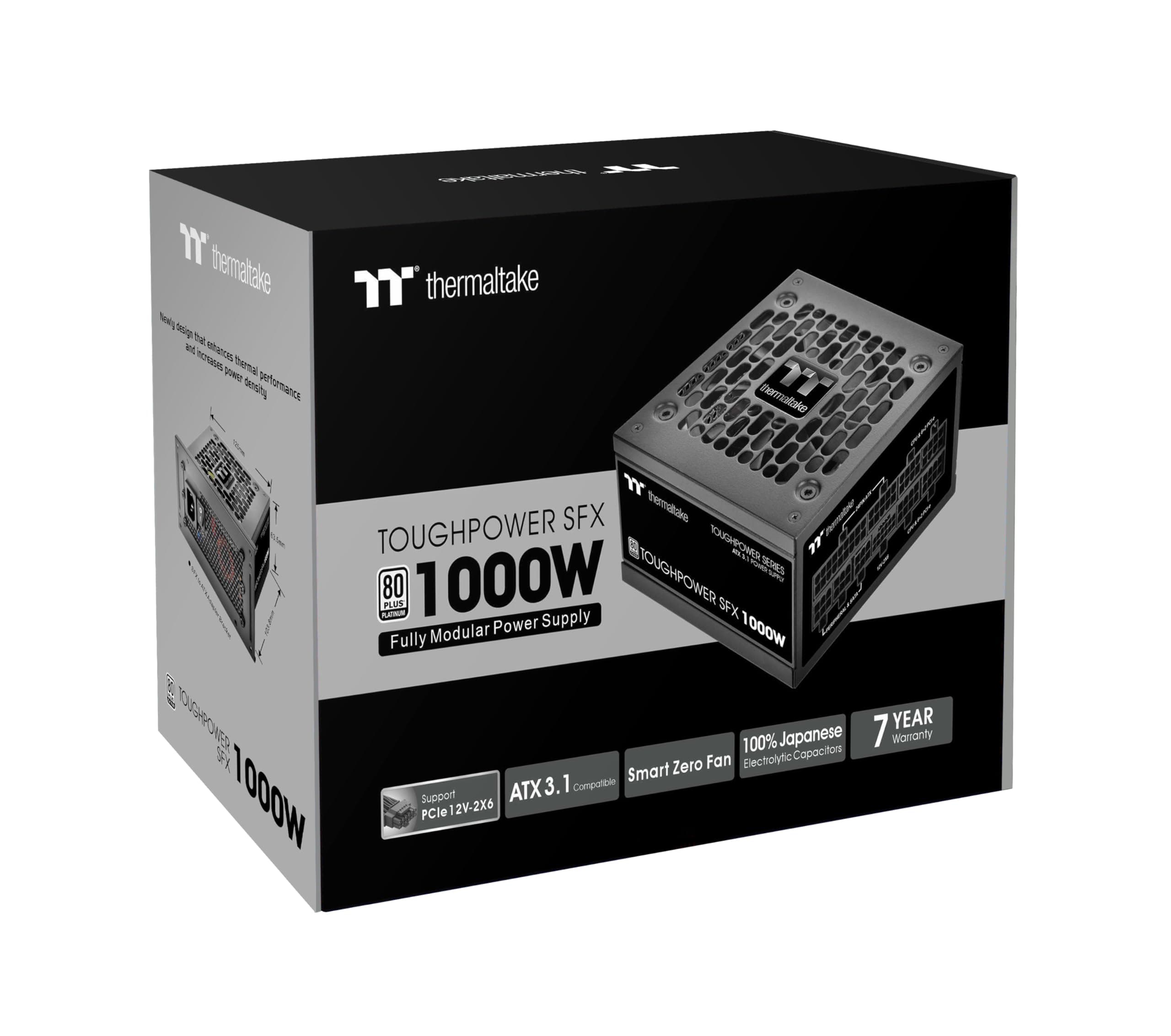 Thermaltake Toughpower SFX 1000W Netzteil | ATX 3.1 | 80Plus Platinum Bild 7