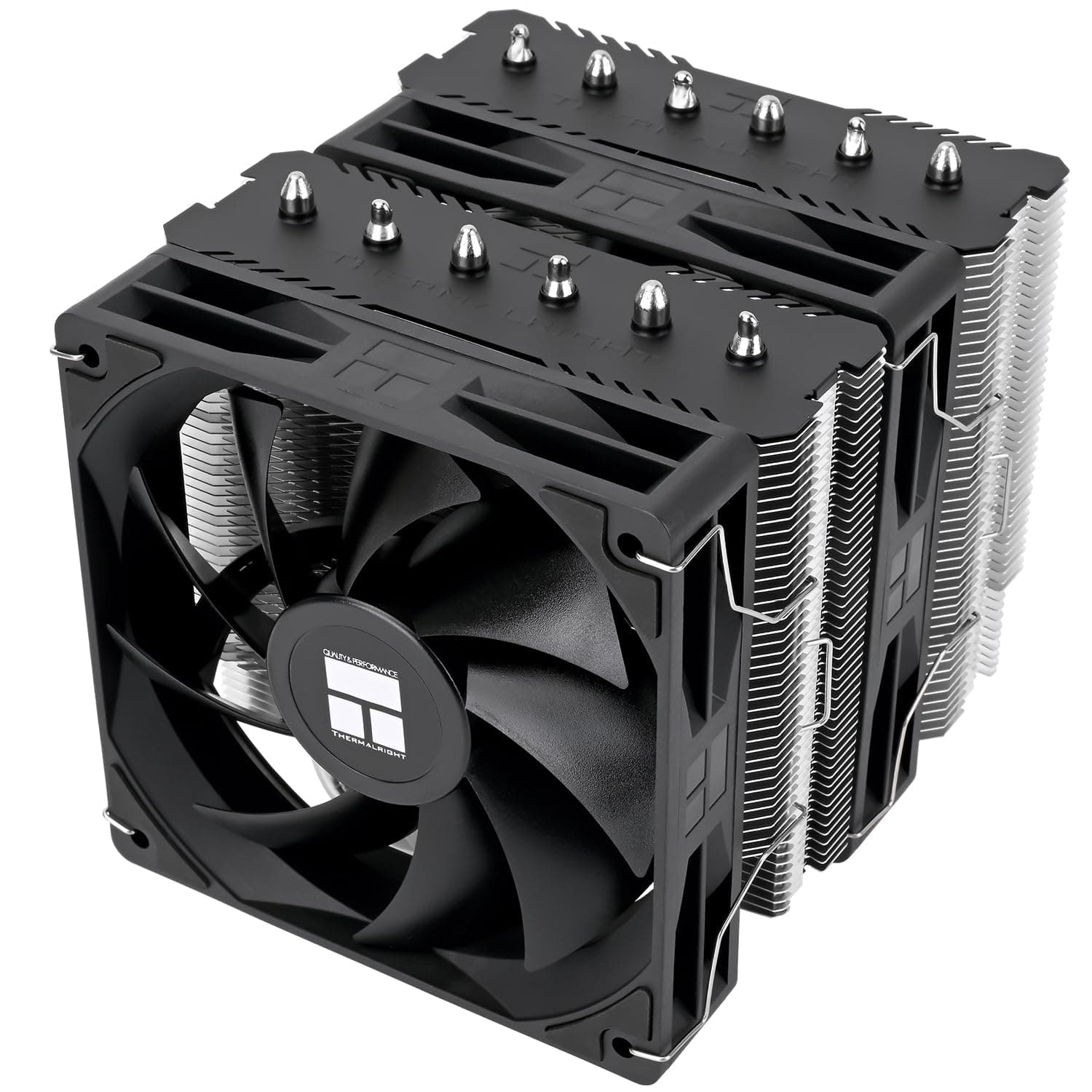 THERMALRIGHT Peerless Assassin 120 SE V2 CPU Kühler, TL-C12C 120mm Lüfter, 1850U/min, 6 Heatpipes, für AMD AM4/AM5 & Intel LGA 1700/1851