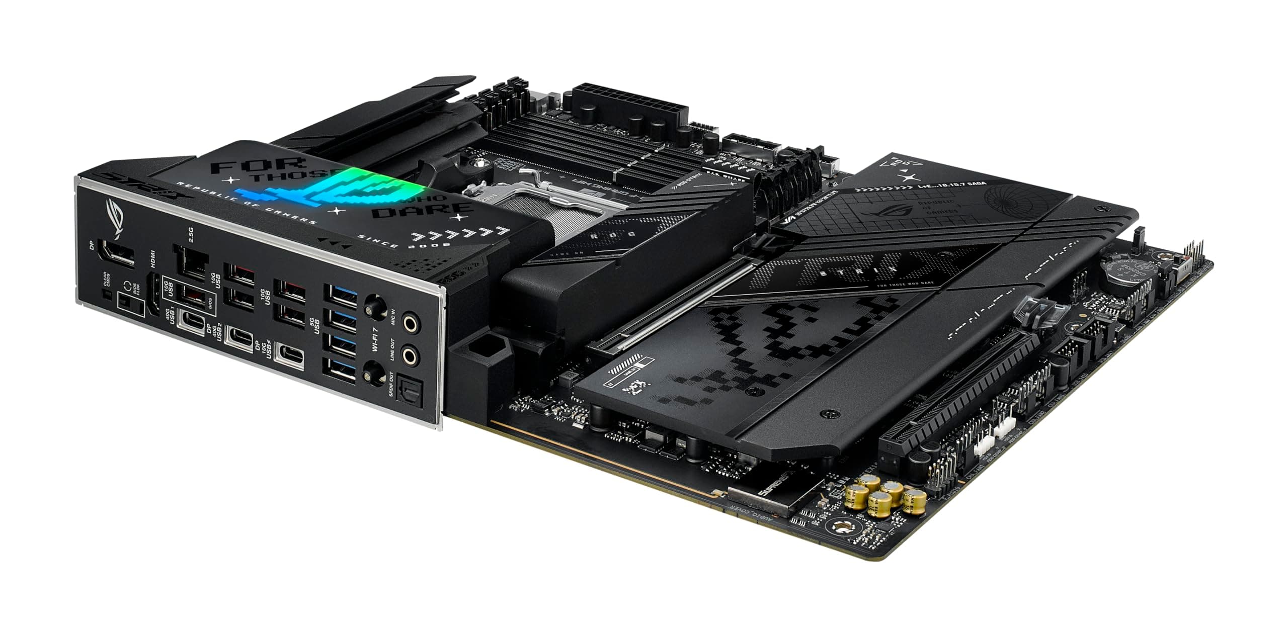 ASUS ROG Strix X870-F Gaming Mainboard Sockel AM5 (AMD, X870, ATX, 16+2+2 Power Stages, Dynamic OC Switcher, Core Flex, DDR5, WiFi 7, M.2, PCIe 5.0) Bild 4