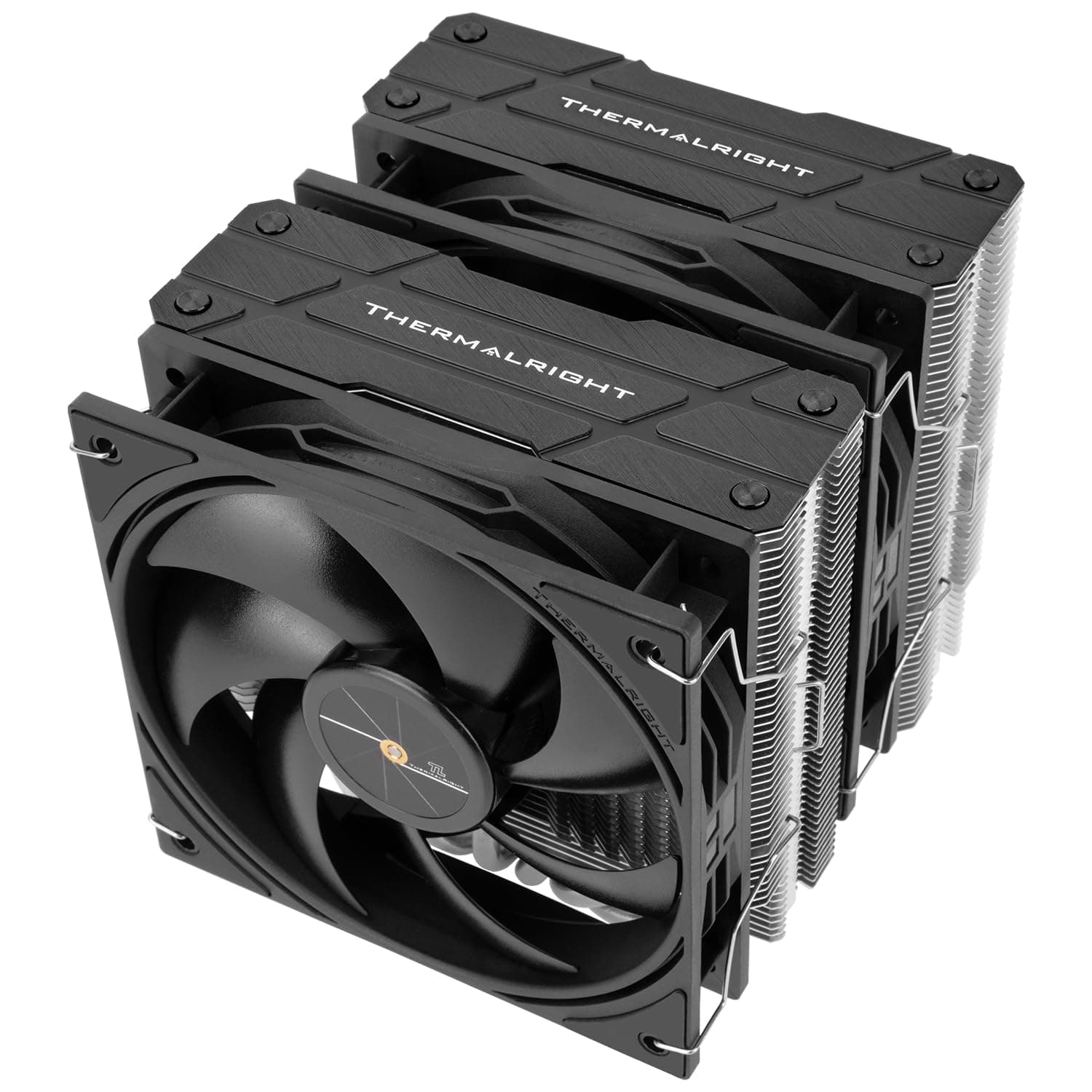 Thermalright Peerless Assassin 120 Black V3 CPU Luftkühler, 6 Heatpipes Kühlkörper Kühler mit zwei TL-P12 PWM Lüftern,Top Cover Design,für AM4/AM5, Intel LGA 1851/1700/115X/1200 Bild 2