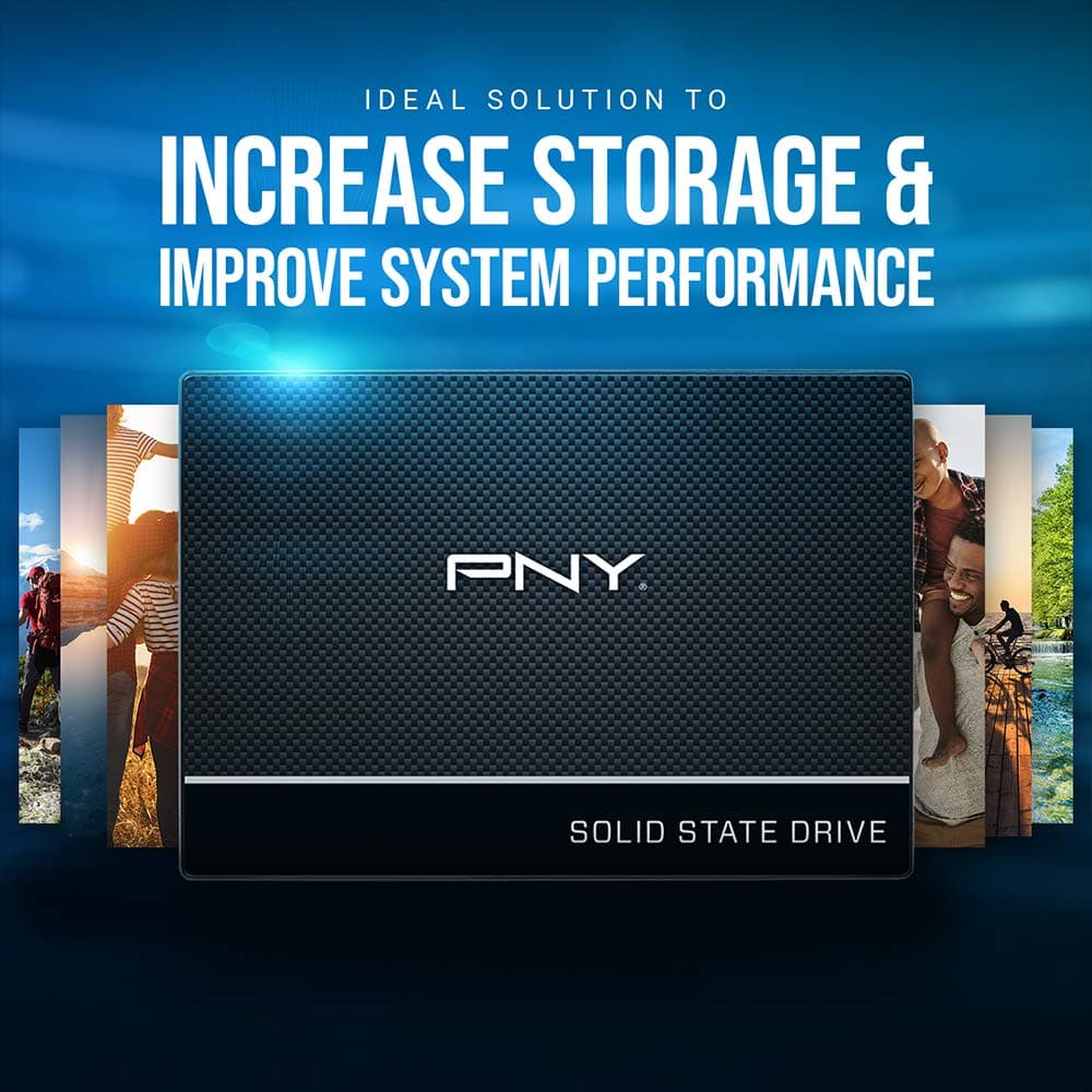 PNY CS900 1TB 2.5” SATA III Internal Solid State Drive (SSD) - (SSD7CS900-1TB-Rb) 1 TB 2.5 SATA Bild 7