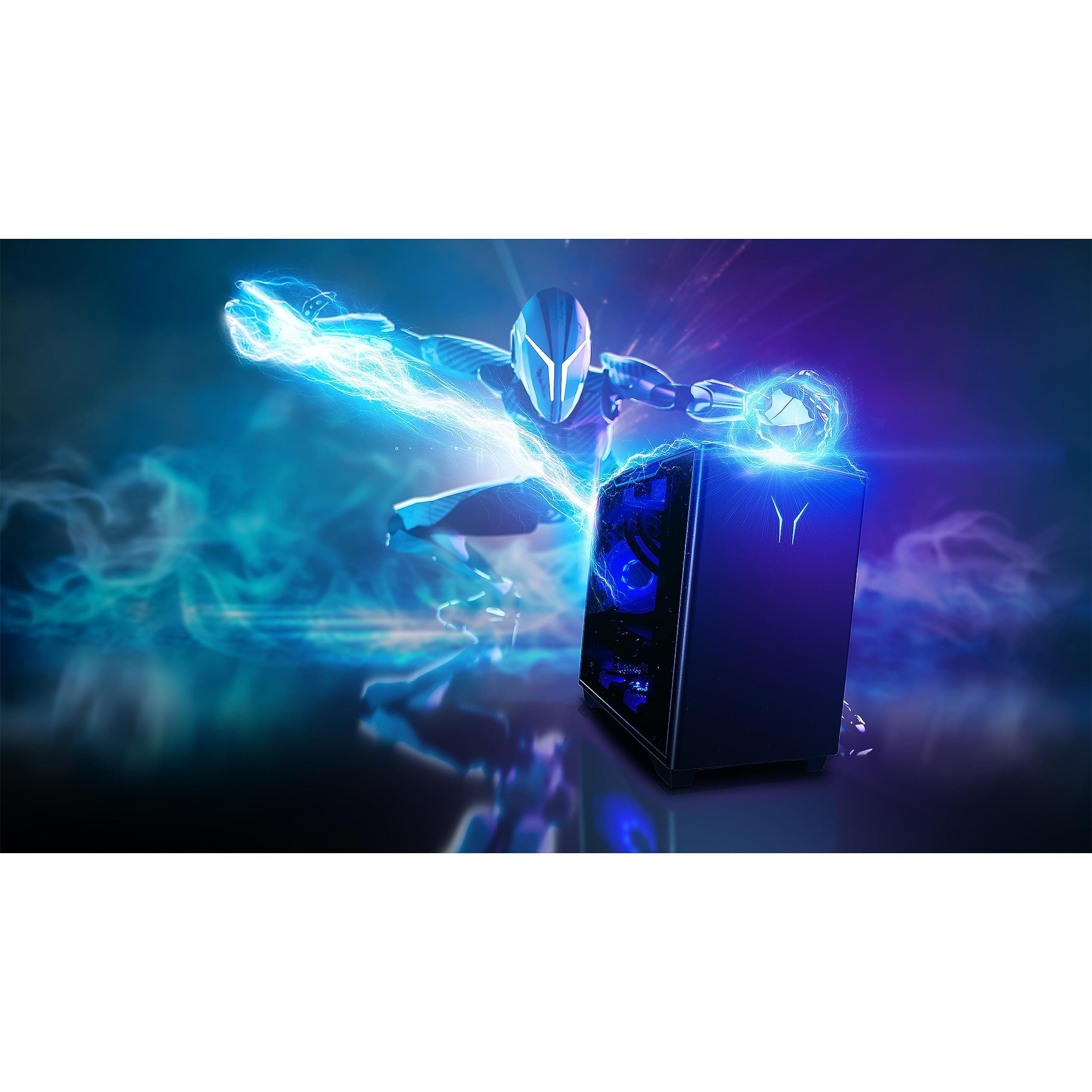 ERAZER Bandit P20 Gaming Desktop PC (Intel Core i7-12700, 16GB DDR4 RAM, NVIDIA GeForce RTX 4060 8GB GDDR6, 1TB PCIe SSD, Win 11 Home) Bild 7