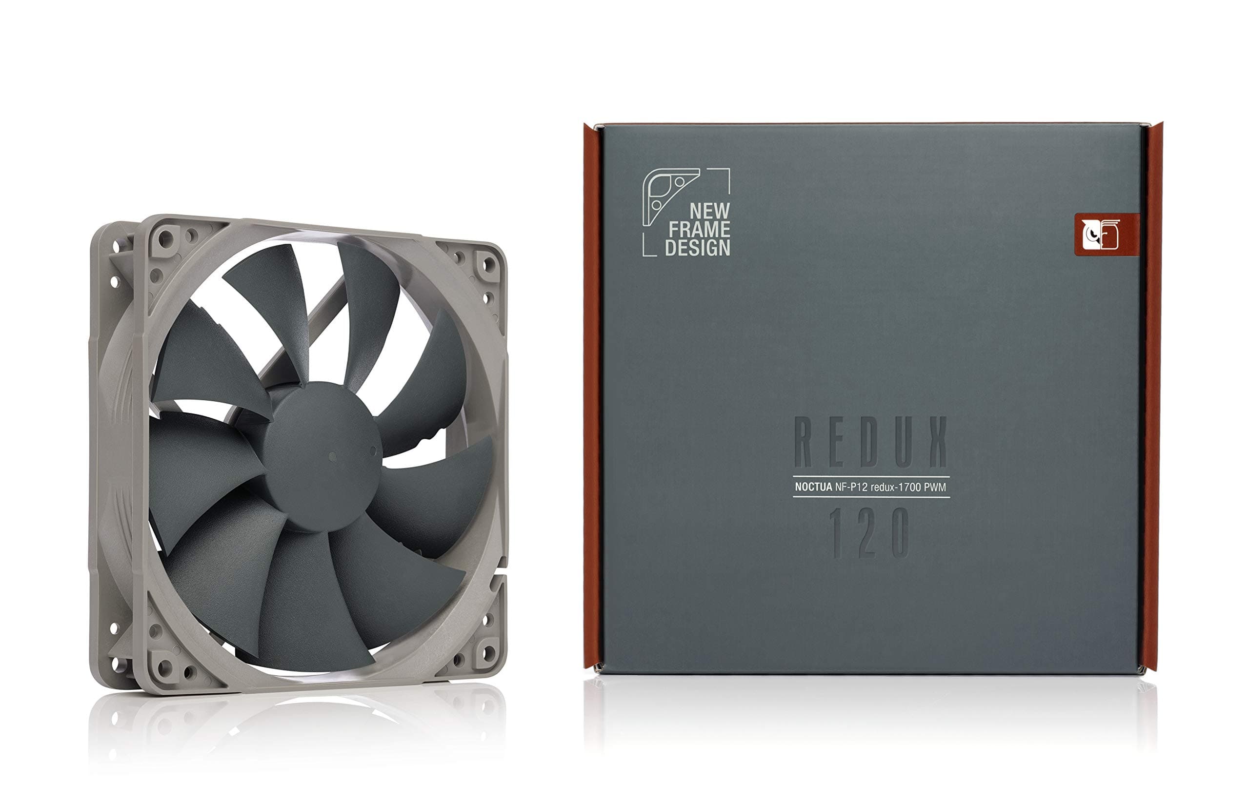Noctua NF-P12 redux-1700 PWM, Hochleistungs-Lüfter, 4-Pin, 1700 RPM (120mm, Grau) Bild 7