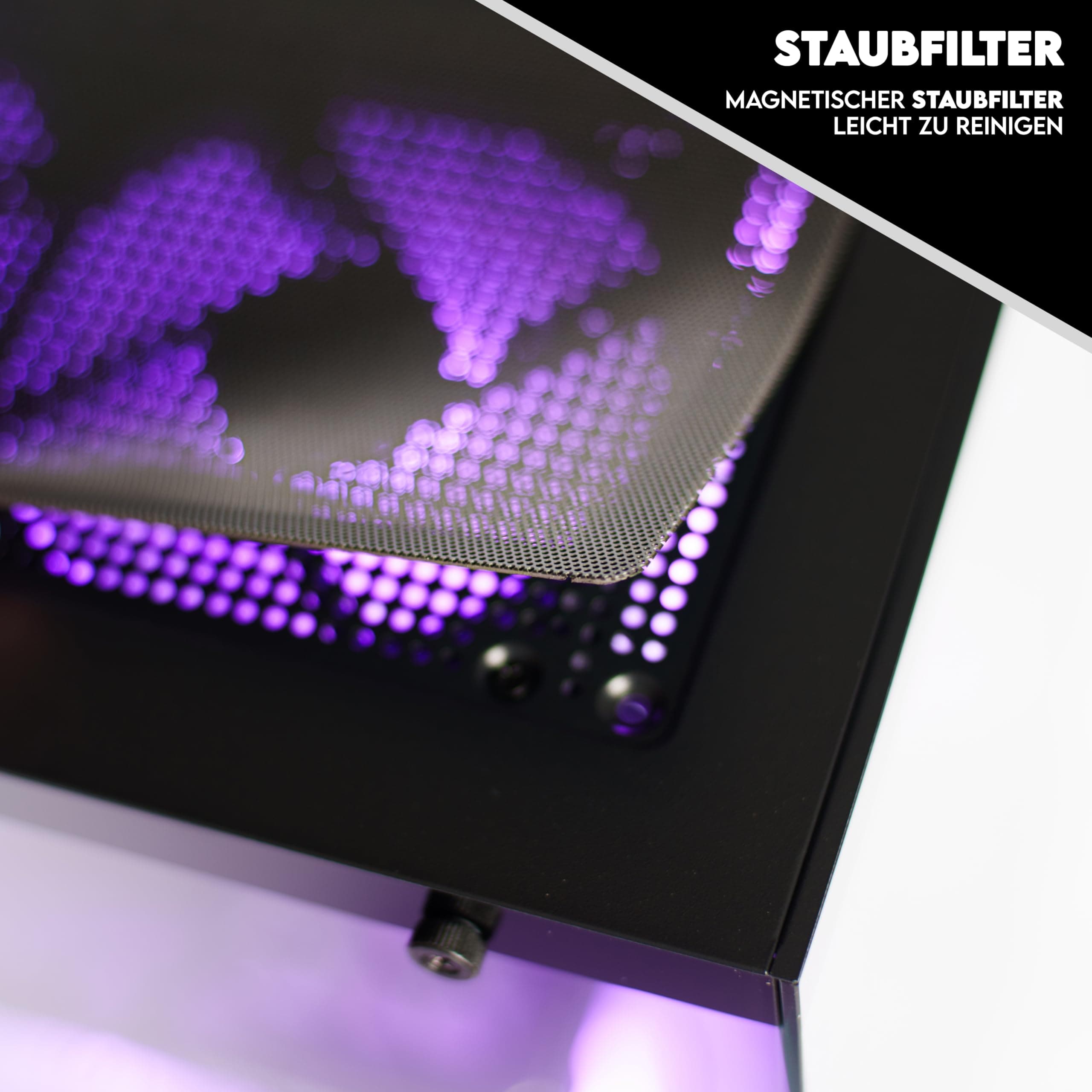 Gaming PC Venom Black Luftkühlung, RGB, bis 128GB RAM, GTX 1660S/ RTX 3050/ RTX 5060, bis 2TB SSD, Intel E5, WiFi, BT (1. Grafikkarte: NVIDIA GTX 1660 SUPER, 32GB RAM | 240GB SSD) 32GB RAM | 240GB SSD 1. Grafikkarte: AMD RX 590 8GB Bild 8