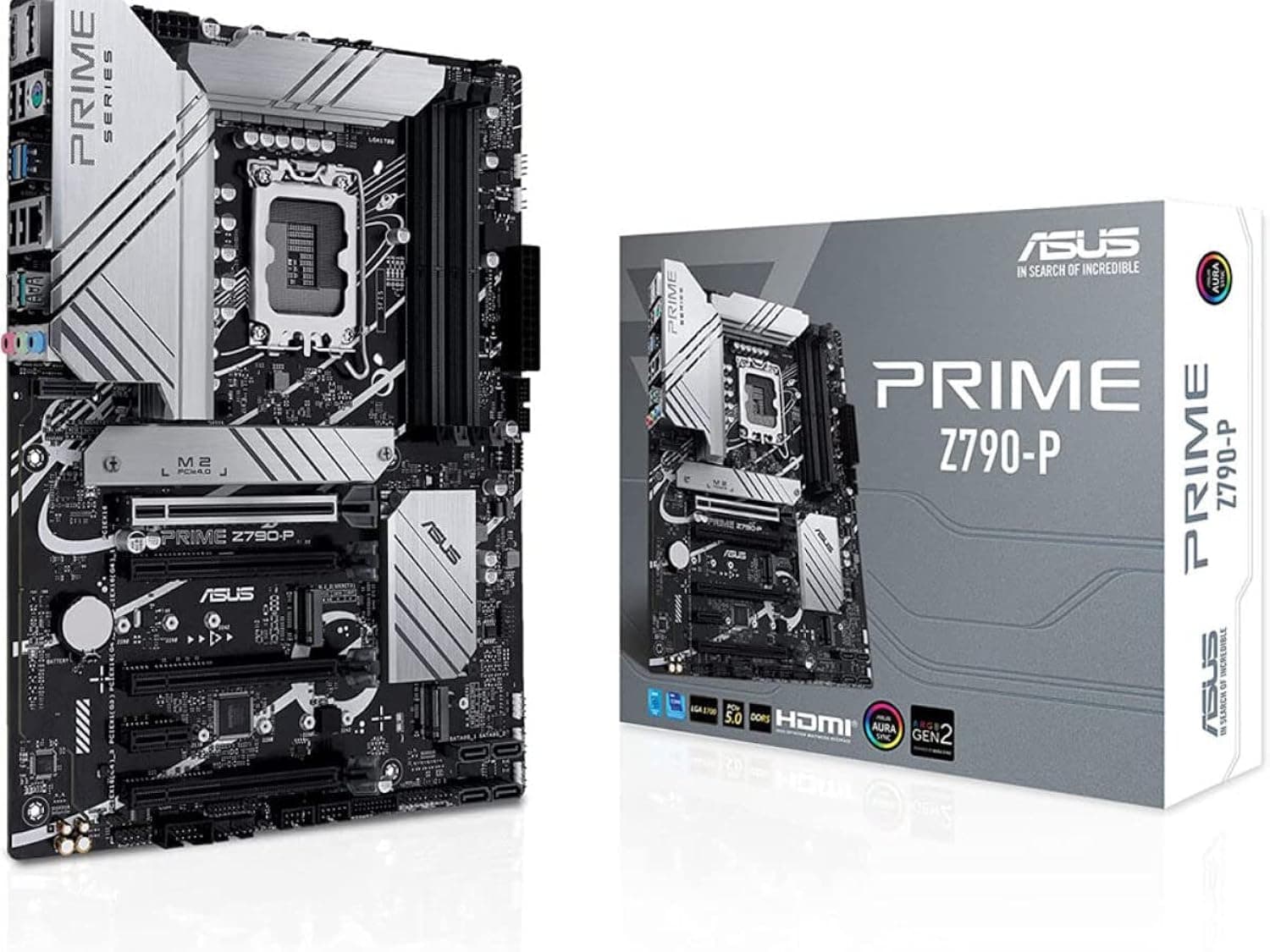 Asus PRIME Z790-P Intel Z790 1700 ATX 4 DDR5 HDMI DP 2.5G LAN PCIe5 3x M.2 Bild 2