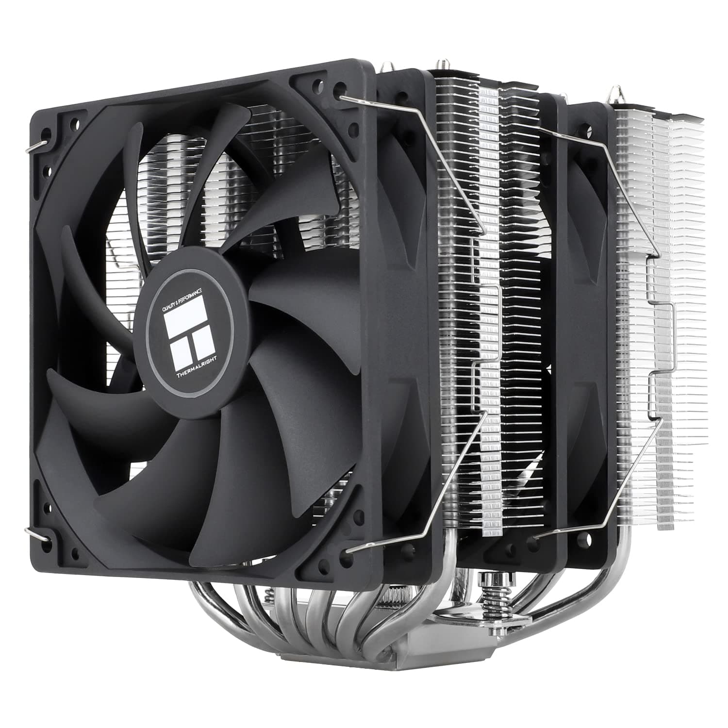 Thermalright Peerless Assassin 120 SE CPU-Luftkühler, Dual Tower 6 Heatpipes, Dual 120 mm TL-C12C PWM Lüfter, AGHP Technologie, für AMD AM4/Intel LGA 1150/1151/1200/2011/2066 Bild 7