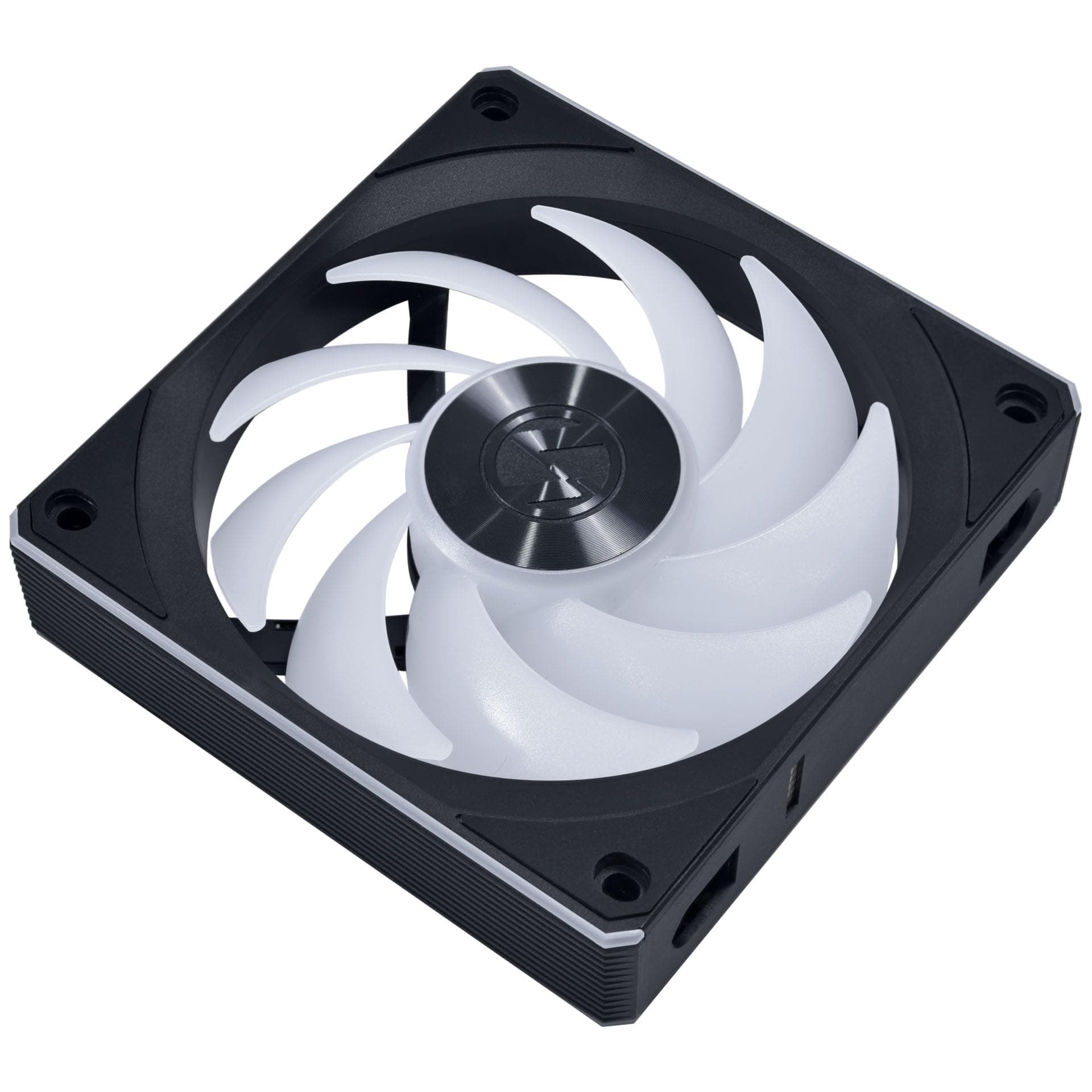 Lian Li UNI FAN CL Wireless 120mm ARGB PWM Lüfter Schwarz (3er Pack mit Controller) | Leistungsstarke Kühlung – für Gehäuse & Radiator Bild 7