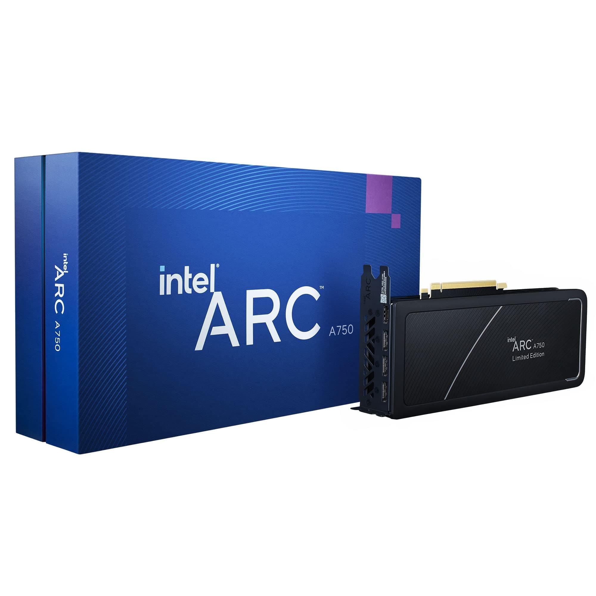 Intel Arc A750 8GB PCI Express 4.0 Limited Edition Grafikkarte Bild 2