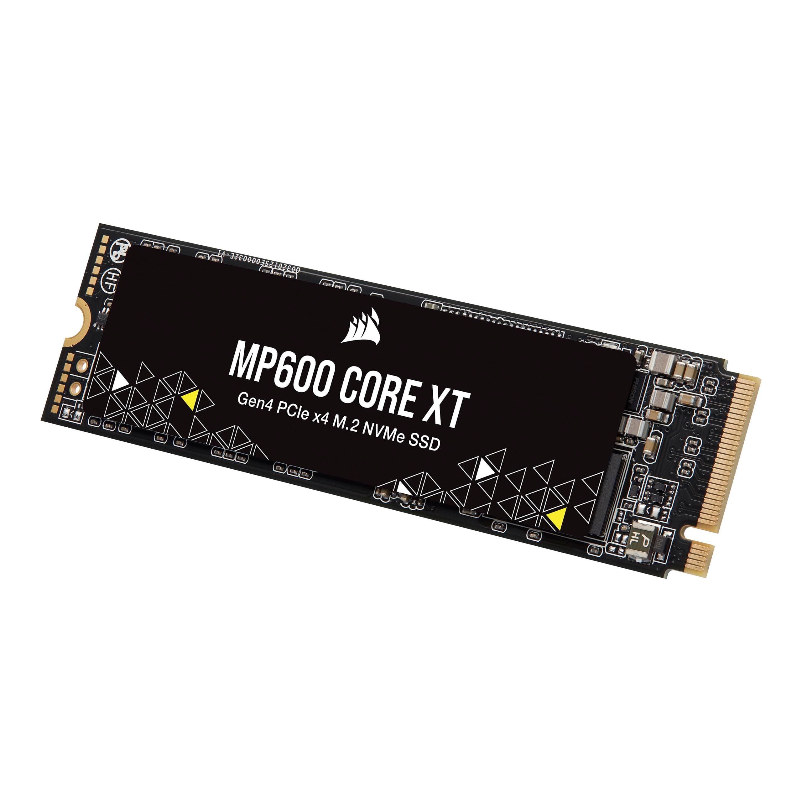 Corsair MP600 CORE XT 2TB M.2 PCIe Gen4 NVMe SSD – Bis zu 5900MB/s – QLC NAND – M.2 2280 – Für PCIe 4.0-Notebooks und -Desktops – Schwarz Bild 2