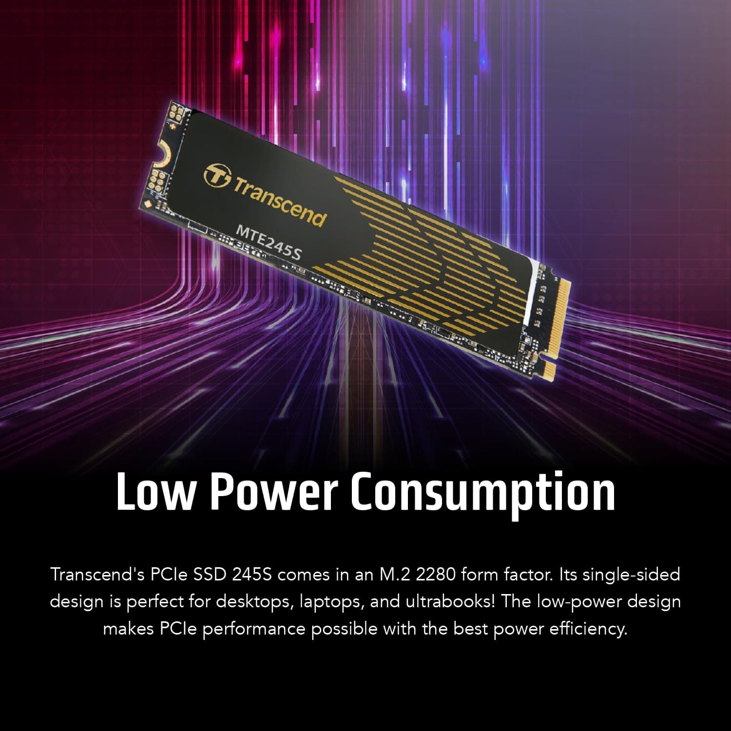 Transcend SSD 1TB M.2 MTE245S (M.2 2280) PCIe Gen4 x4 NVMe Bild 7