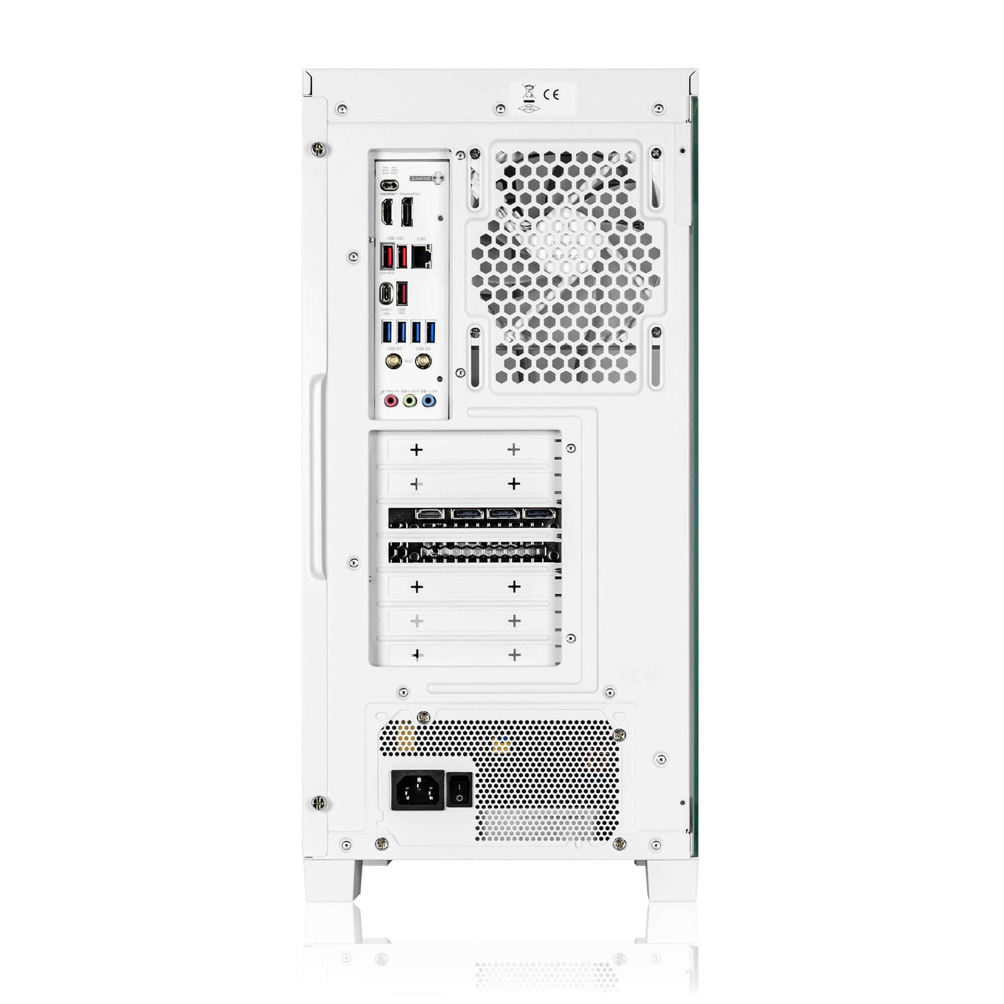 Aurum White Gaming PC Intel Core Ultra 7 265KF • GeForce RTX5080 16GB • 32GB DDR5 • 1000GB M.2 SSD • Windows 11 • Wasserkühlung • WLAN • Gamer PC Computer Gaming Rechner Ultra 7 265KF+RTX5080 16G+32GB DDR5 RAM+1TB SSD Bild 5