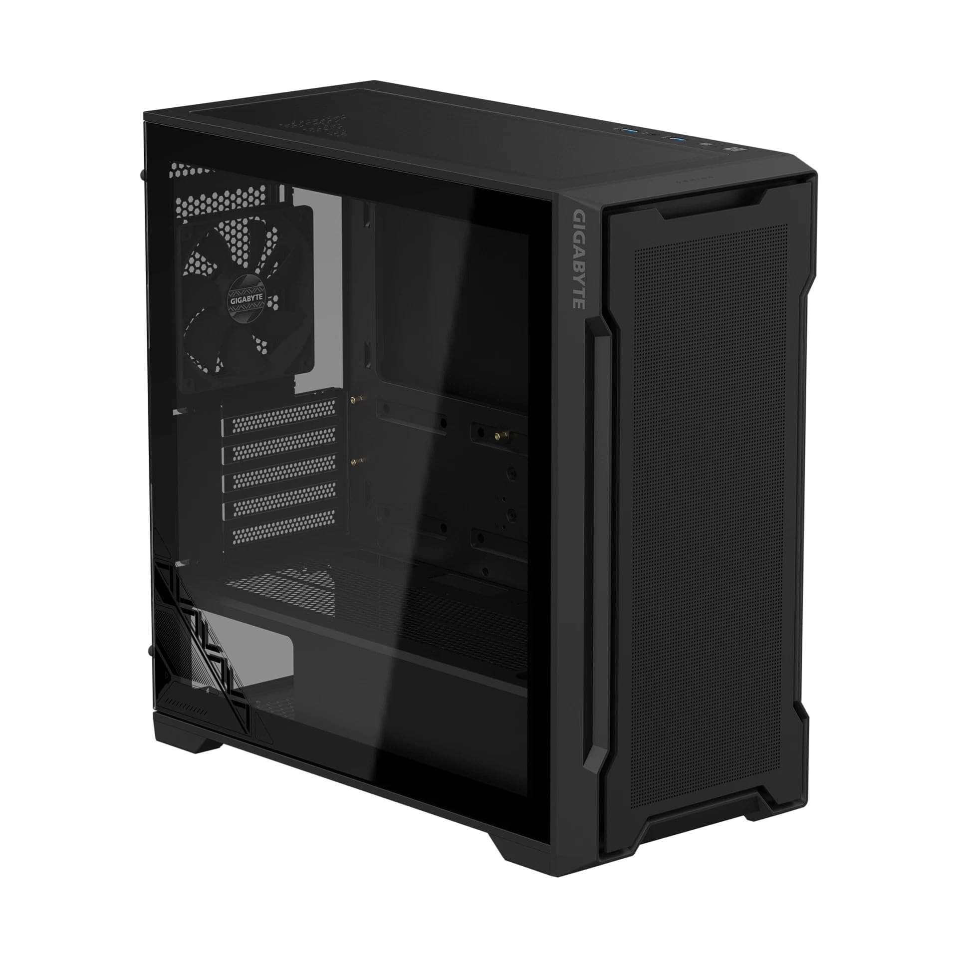 GIGABYTE C102 Glass Midi Tower Noir Bild 2