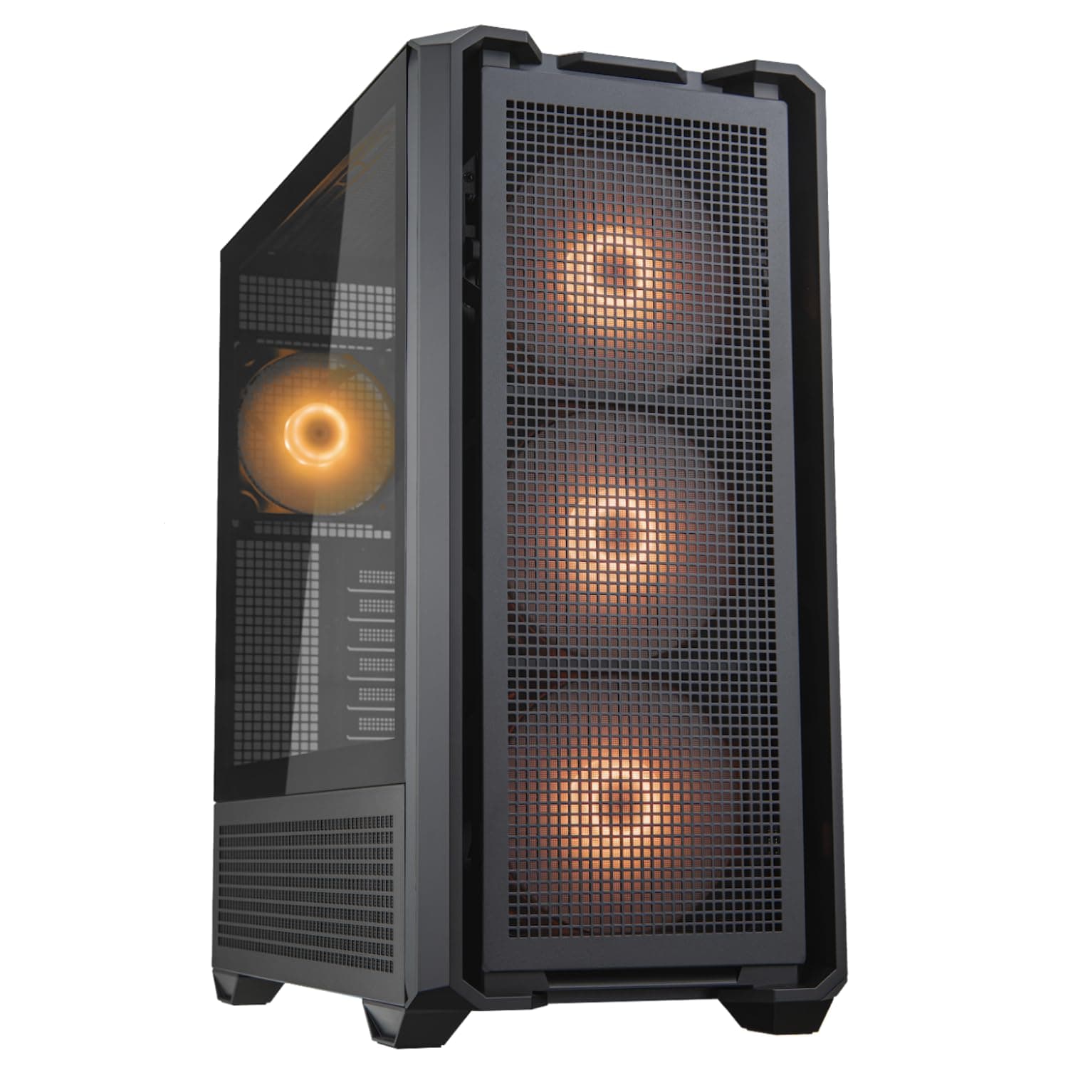 Cougar MX600 RGB Mesh High Airflow Full Tower Gaming Gehäuse – Schwarz Bild 2