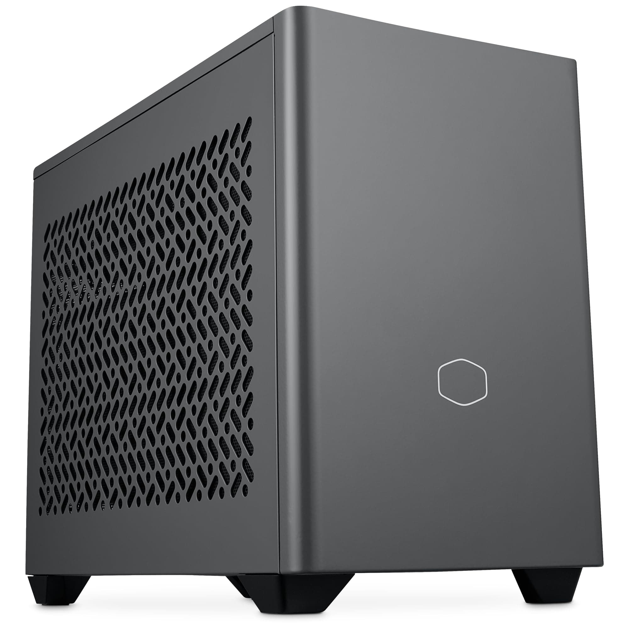 Cooler Master NR200P MAX V2 Mini-ITX SFF-Gehäuse – 280 mm AIO-Kühler, 850 W SFX Gold ATX 3.0 Netzteil, verbessertes Design, miditower GPU-Unterstützung, PCIe 4.0 Riser-Kabel, USB 3.2 Gen 2x2 Typ-C