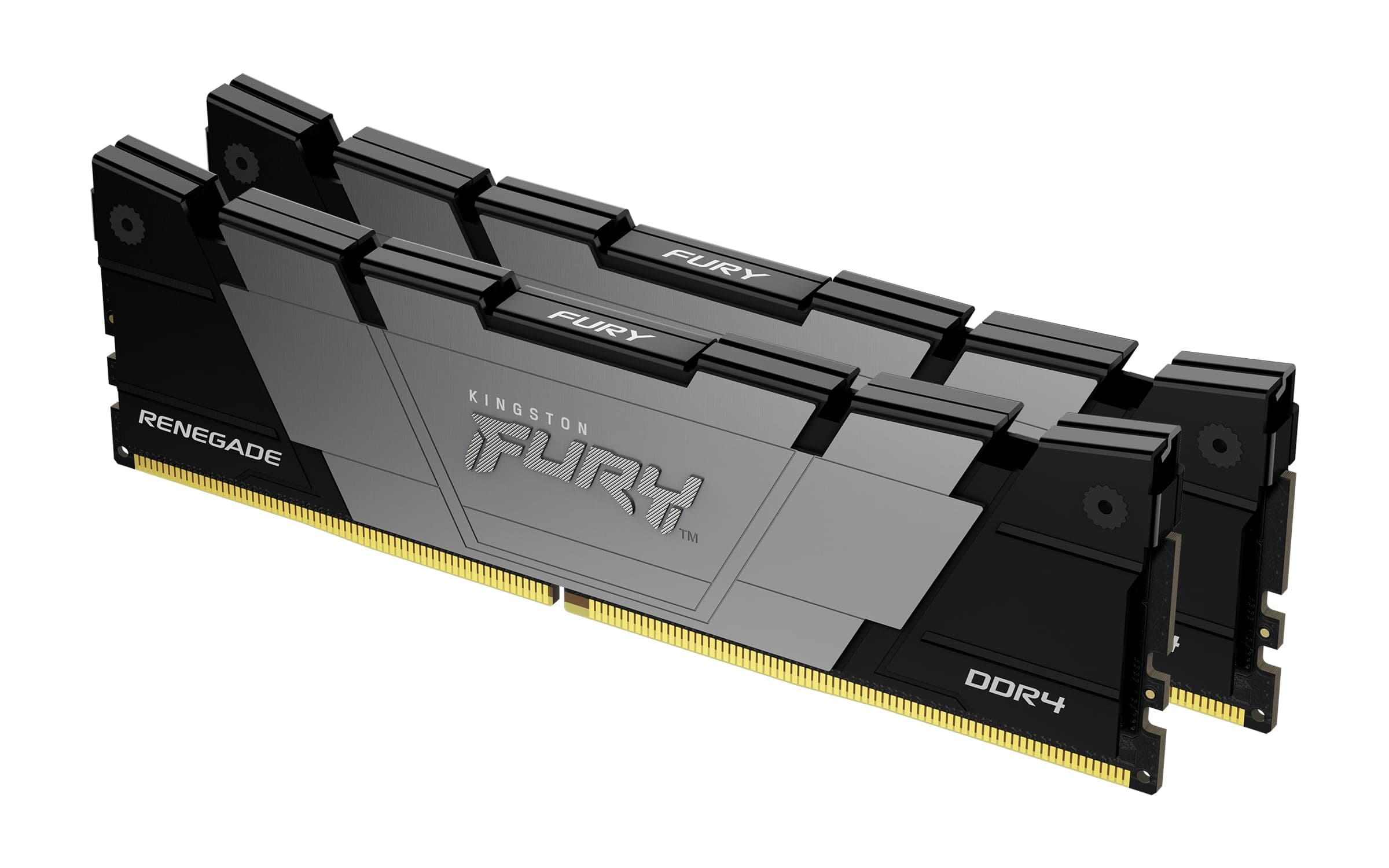 Kingston FURY Renegade 64GB 3600 DDR4 CL16 DIMM (Kit mit 2) Desktop Gaming Speicher - KF436C18RB2K2/64 Bild 2