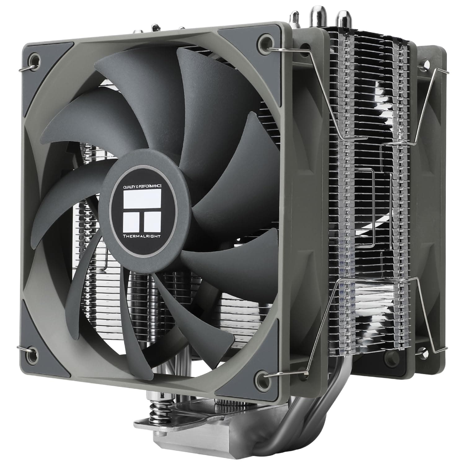 Thermalright Assassin Spirit 120 V2 PLUS CPU-Luftkühler, 4 Heatpipes, Double PWM Quiet Fan CPU-Kühler, Computer-Kühlkörper, für AMD AM4 AM5/Intel 1700/1150/1151/1200(AS120 V2 Plus) Bild 2