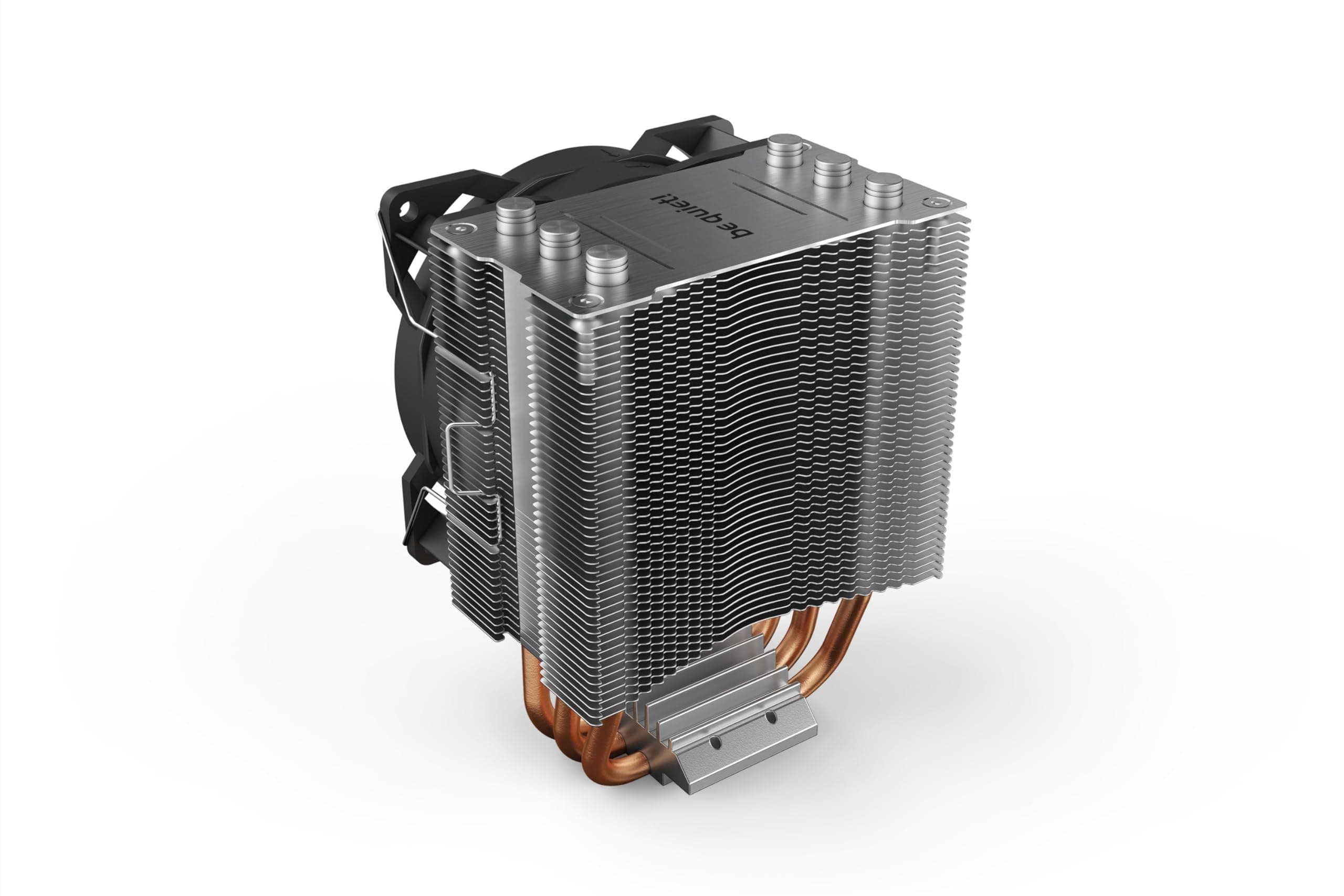 be quiet! Pure Rock Slim 2, CPU Kühler, 130W TDP, Pure Wings 2 92mm PWM Lüfter, 3 Heatpipes, asymmetrisches Design, Slim Tower Bild 3