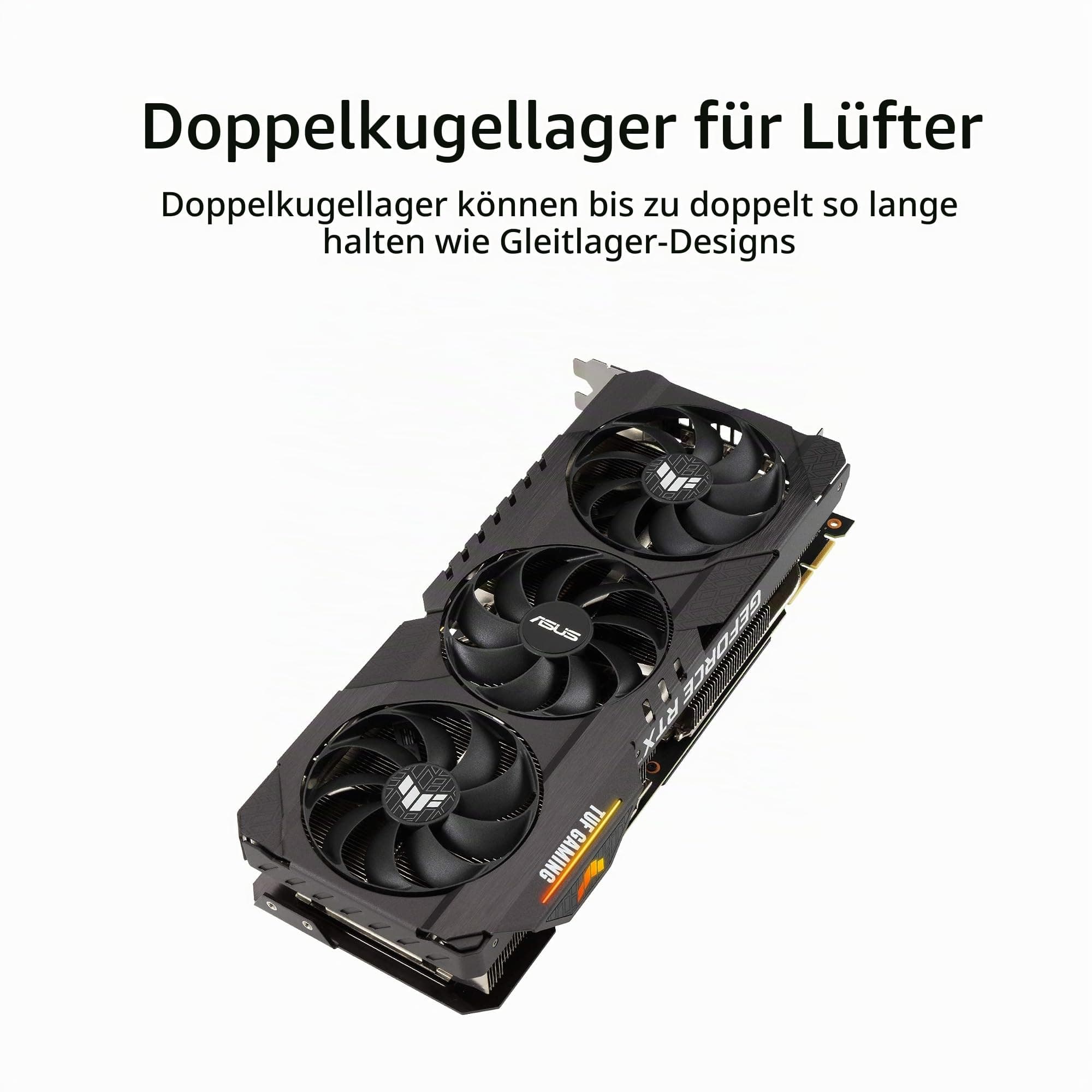 ASUS TUF GeForce RTX 3090 24 GB OC Version Gaming Grafikkarte (Nvidia Ampere, PCIe 4.0, GDDR6X Speicher, 2x HDMI 2.1, 3x DisplayPort 1.4a, TUF-RTX3090-O24G-GAMING) Bild 7