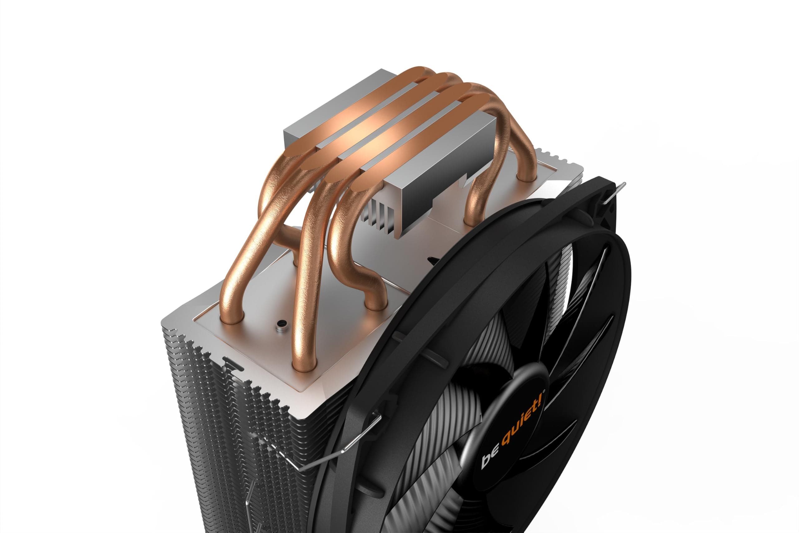be quiet! Shadow Rock Slim 2, CPU Kühler, 160W TDP, 135mm be quiet! Lüfter, Heatpipe Direct Touch (HDT)-Technologie, 4x 6mm-Heatpipes, Slim Design, BK032 Bild 5