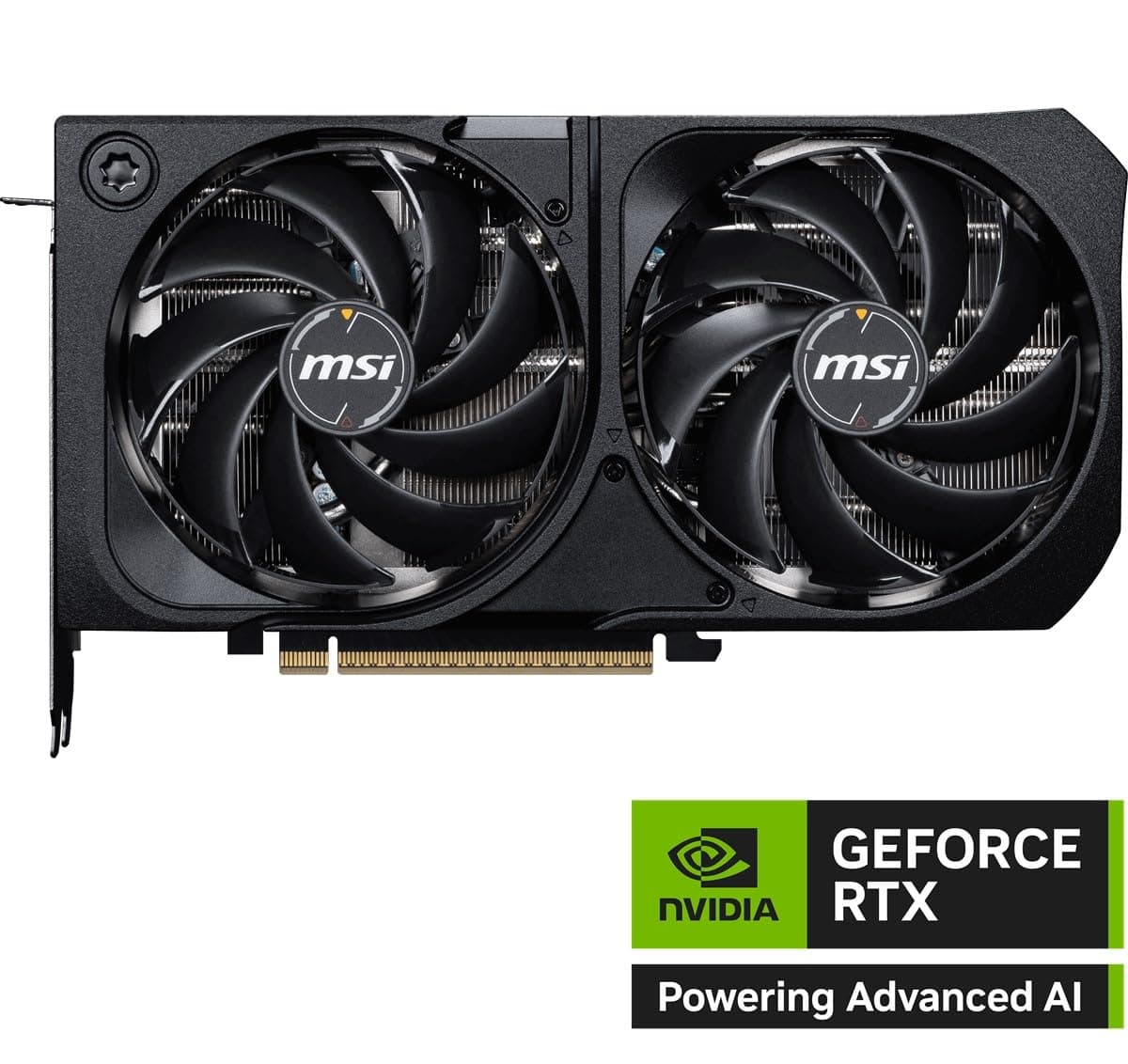 MSI GeForce RTX 5070 12G Shadow 2X OC - 12GB GDDR7 (28Gbps/192-bit), PCIe 5, Boost: 2542 MHz, HDMI 2.1b, DisplayPort 2.1b Bild 4