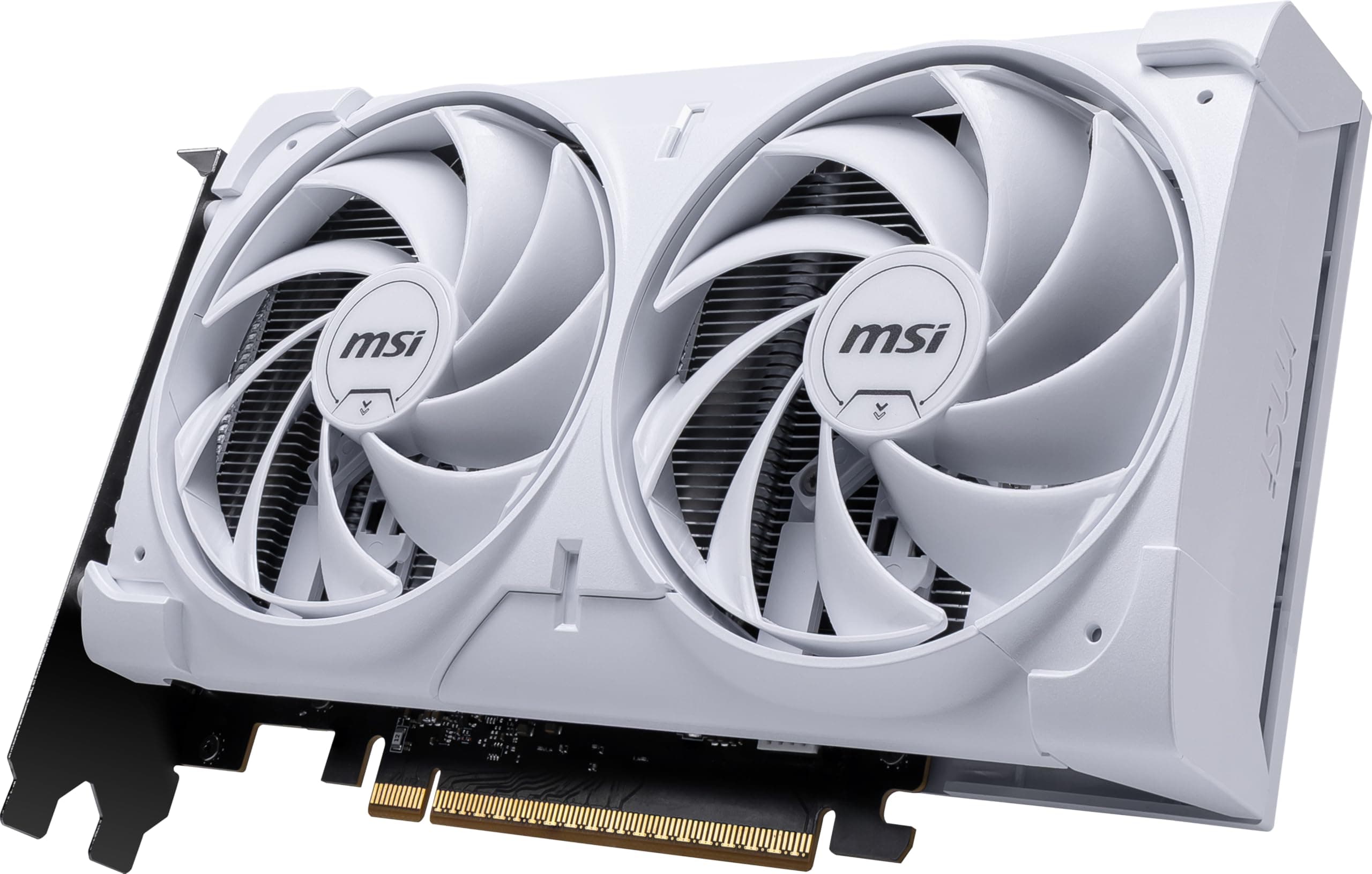 MSI Gaming RTX 5060 8G Ventus 2X OC Grafikkarte, weiß (8 GB GDDR7, TBA-bit, extreme Leistung: TBA MHz, DisplayPort x3 2.1a, HDMI 2.1b, NVIDIA Blackwell Architecture) Bild 3