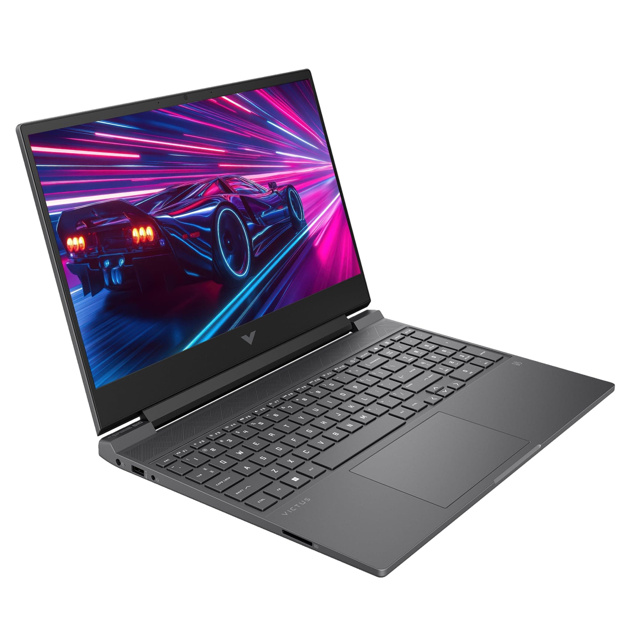HP Victus 15 Gaming Laptop, Intel Core i5-13420H, 64 GB DDR5 RAM, 1 TB PCIe SSD, 15,6" FHD (1920x1080) IPS 144Hz Display, Nvidia Geforce RTX 5050, Deutsches Tastatur, Windows 11 Pro, Mica Silver 64 GB RAM | 1 TB SSD Windows 11 Pro Bild 2