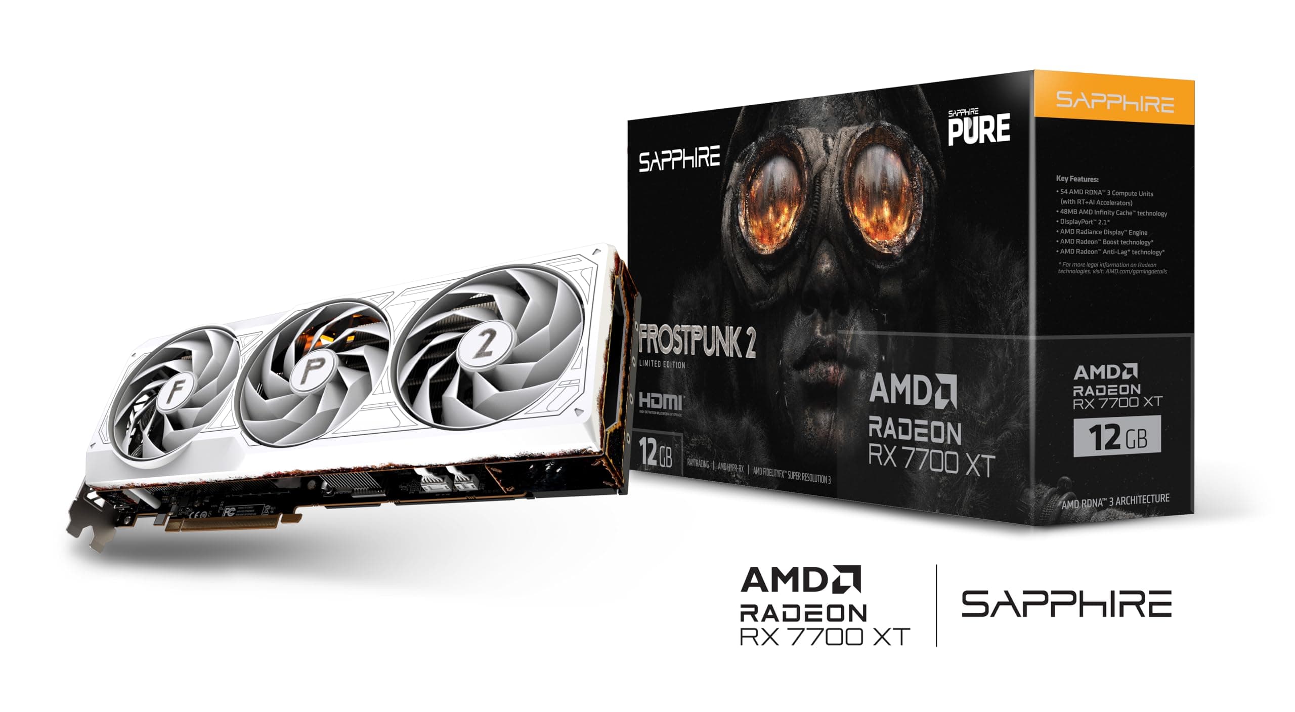 Sapphire Pure AMD Radeon™ RX 7700 XT FROSTPUNK 2 Edition Bild 3