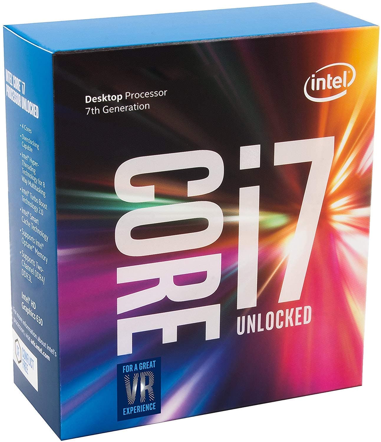 Intel Core i7–7700 K 4,2 GHz QuadCore 8 MB Cache Prozessor Bild 2