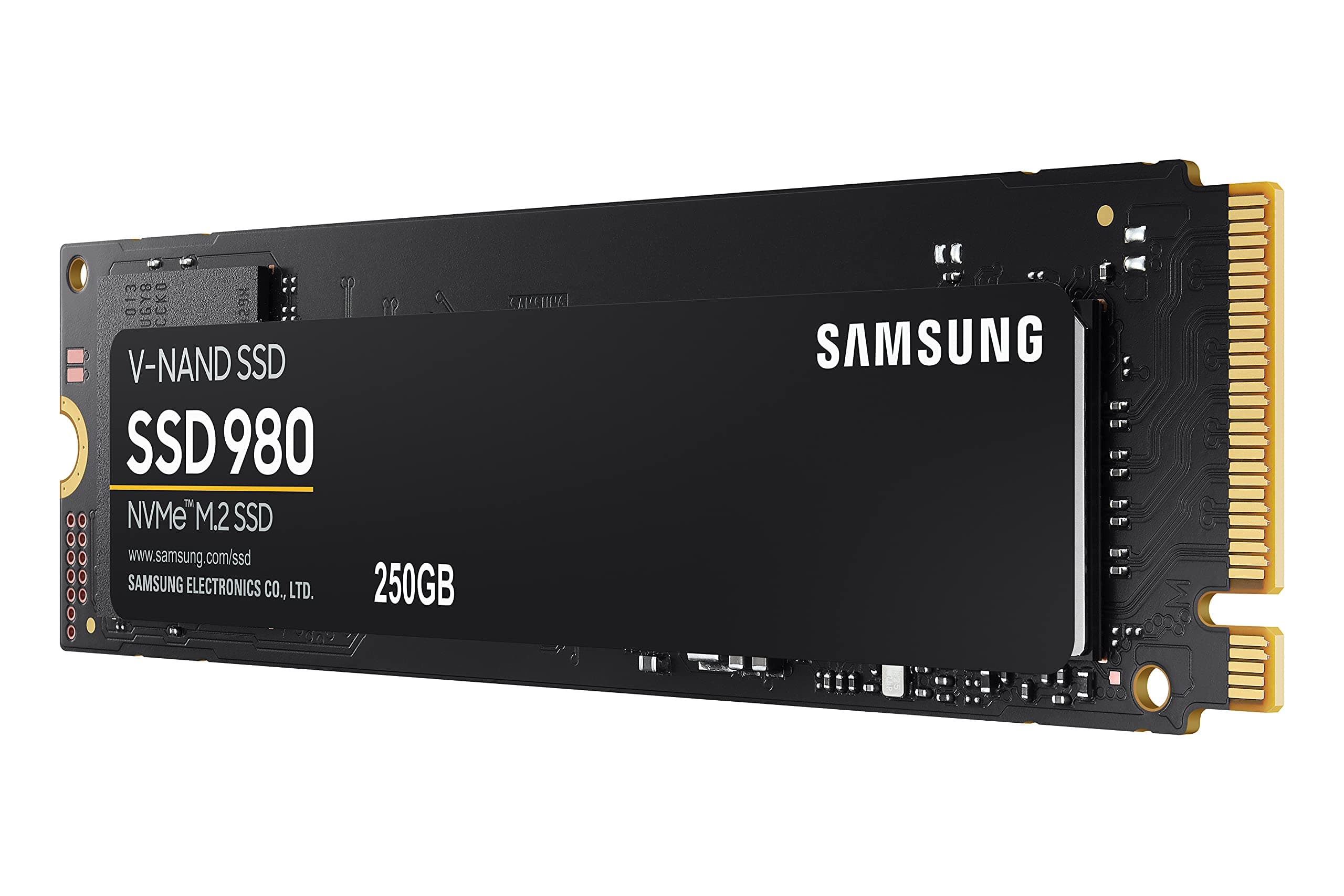 Samsung 980 NVMe M.2 SSD, 250 GB, PCIe 3.0, 2.900 MB/s Lesen, 1.300 MB/s Schreiben, Interne SSD für Gaming und Alltagsanwendungen, MZ-V8V250BW Bild 5
