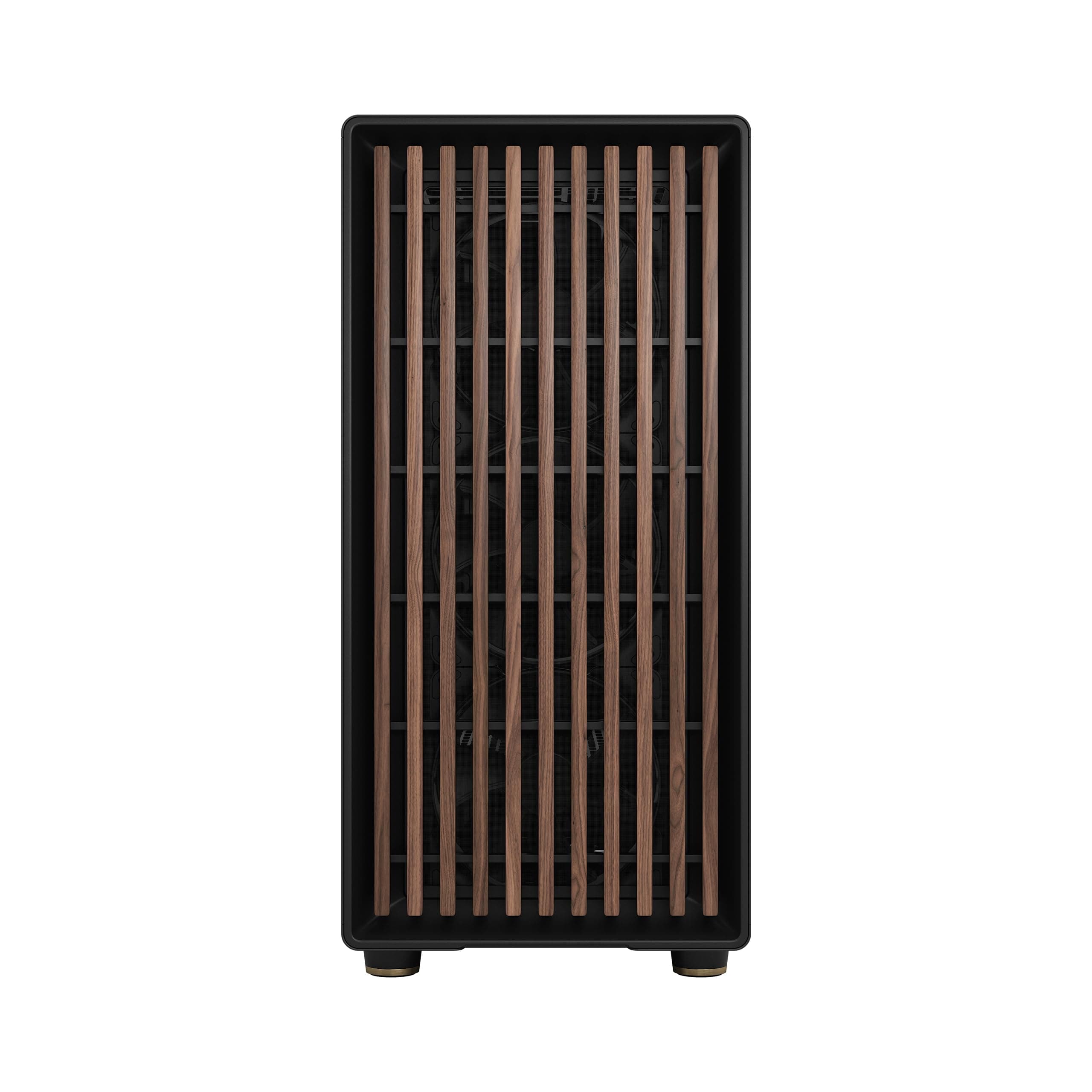 Fractal Design North XL Charcoal Black – E-ATX Full-Tower Gaming PC-Gehäuse | 3x 140-mm-Aspect-PWM-Lüfter vorinstalliert, USB Typ-C, bis 413 mm GPU-Kompatibilität, 420 mm Radiator-Support North XL Black Mesh Bild 3