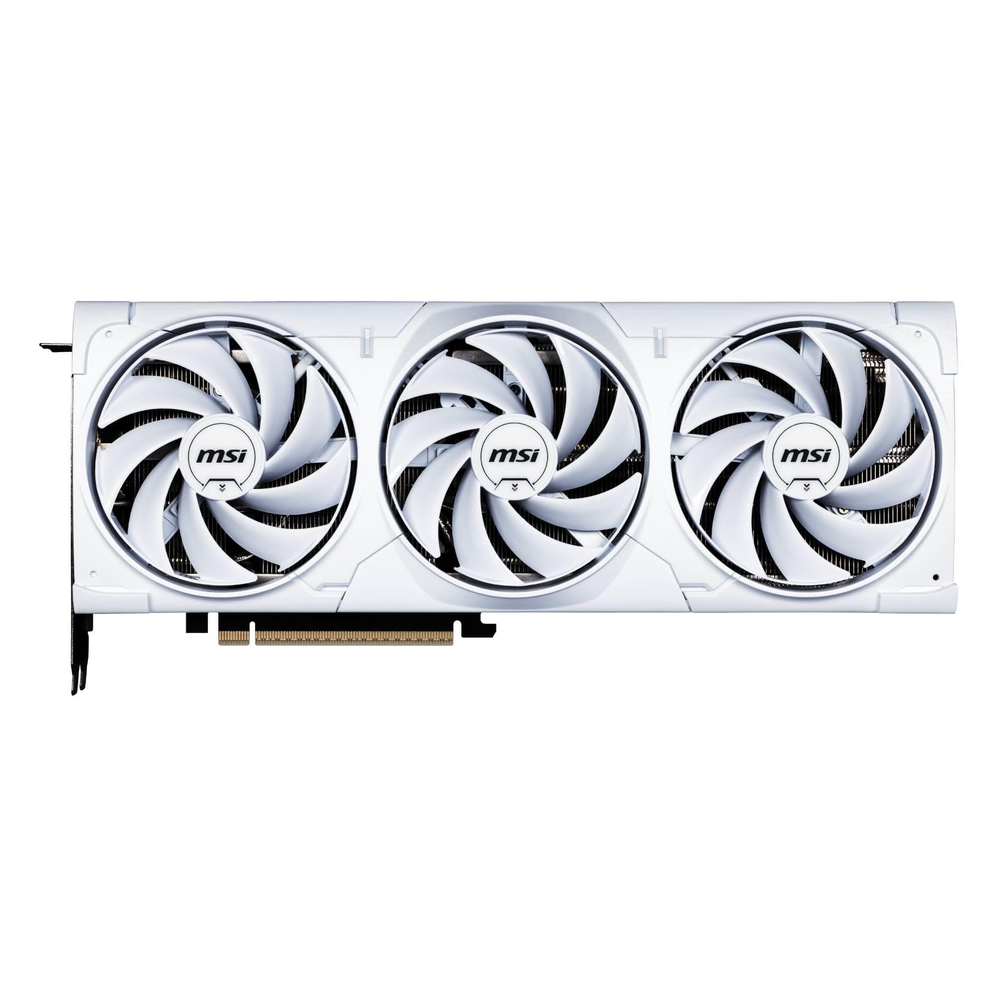 MSI GeForce RTX 5080 16G Ventus 3X OC White — 16GB GDDR7 (30Gbps/256-bit), PCIe 5, Boost: 2640 MHz, HDMI 2.1b, DisplayPort 2.1b Bild 3
