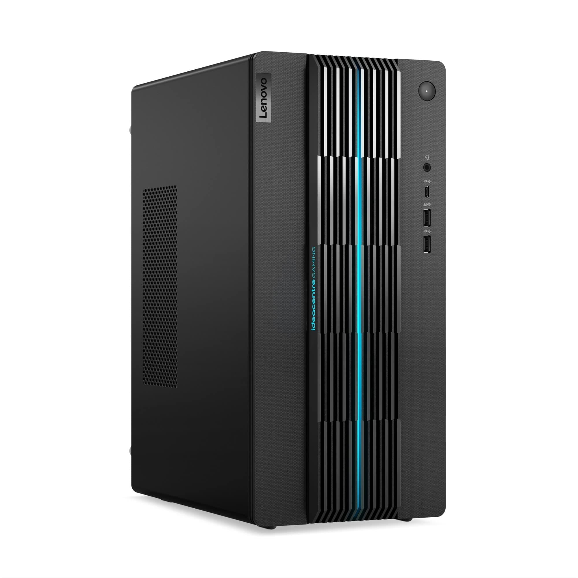 Lenovo IdeaCentre Gaming 5 Gen 7 Gaming-PC (Intel Core i5-12400F, 16 GB RAM, 512 GB SSD, NVIDIA GeForce RTX 3060-12 GB, ohne Betriebssystem), Schwarz, spanische QWERTY-Tastatur 512GB SSD RTX 3060-12GB intel core i5 16 GB RAM