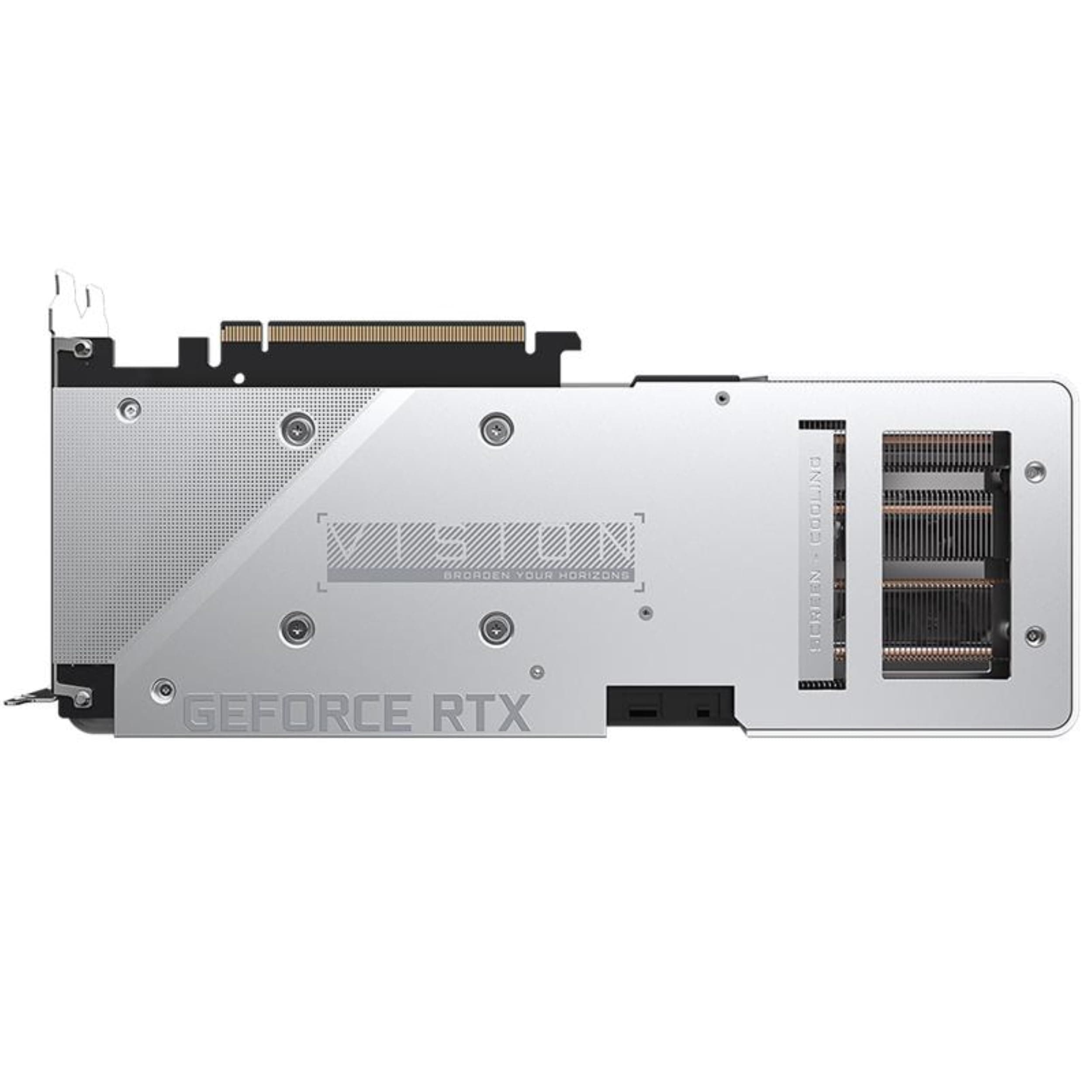 GIGON Gigabyte GeForce RTX 3060 Ti Vision OC 8GB V2 LHR Grafikkarte, GV-N306TVISION OC-8GD V2 Bild 5