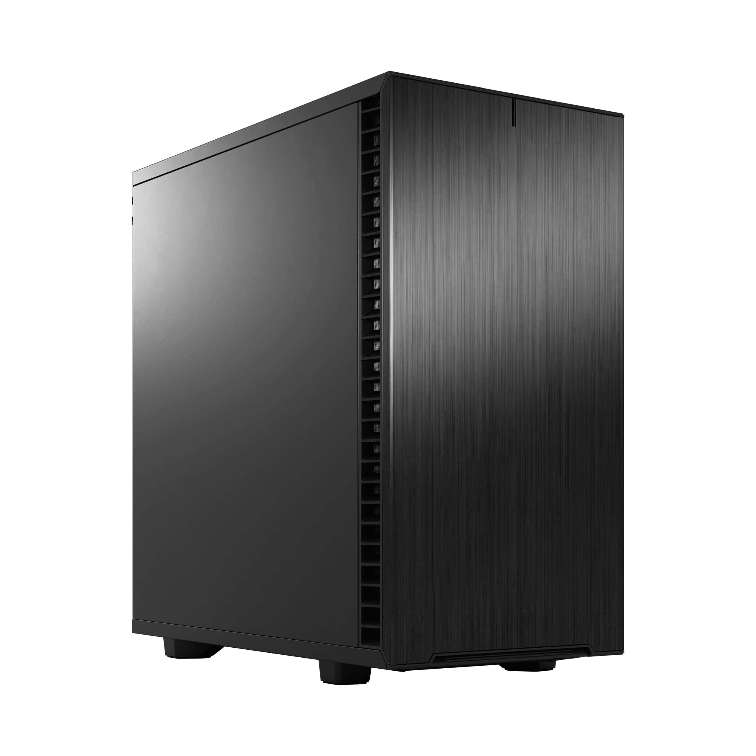 Fractal Design Define 7 Mini Black - Solid - Brushed Aluminum/Steel Micro ATX Silent Mini Tower Computer Case Black Solid