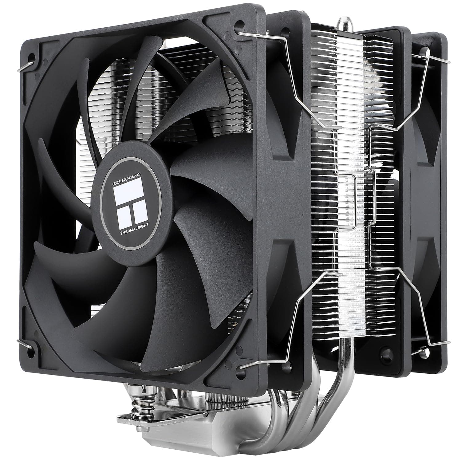 Thermalright TR Assassin X 120R SE PLUS CPU-Kühler, 4×6mm Heatpipes, 120mm PWM Lüfter mit S-FDB-Lager, AGHP-Technologie, für AMD AM4 AM5/Intel 1700/115X/1200/1851 Bild 2