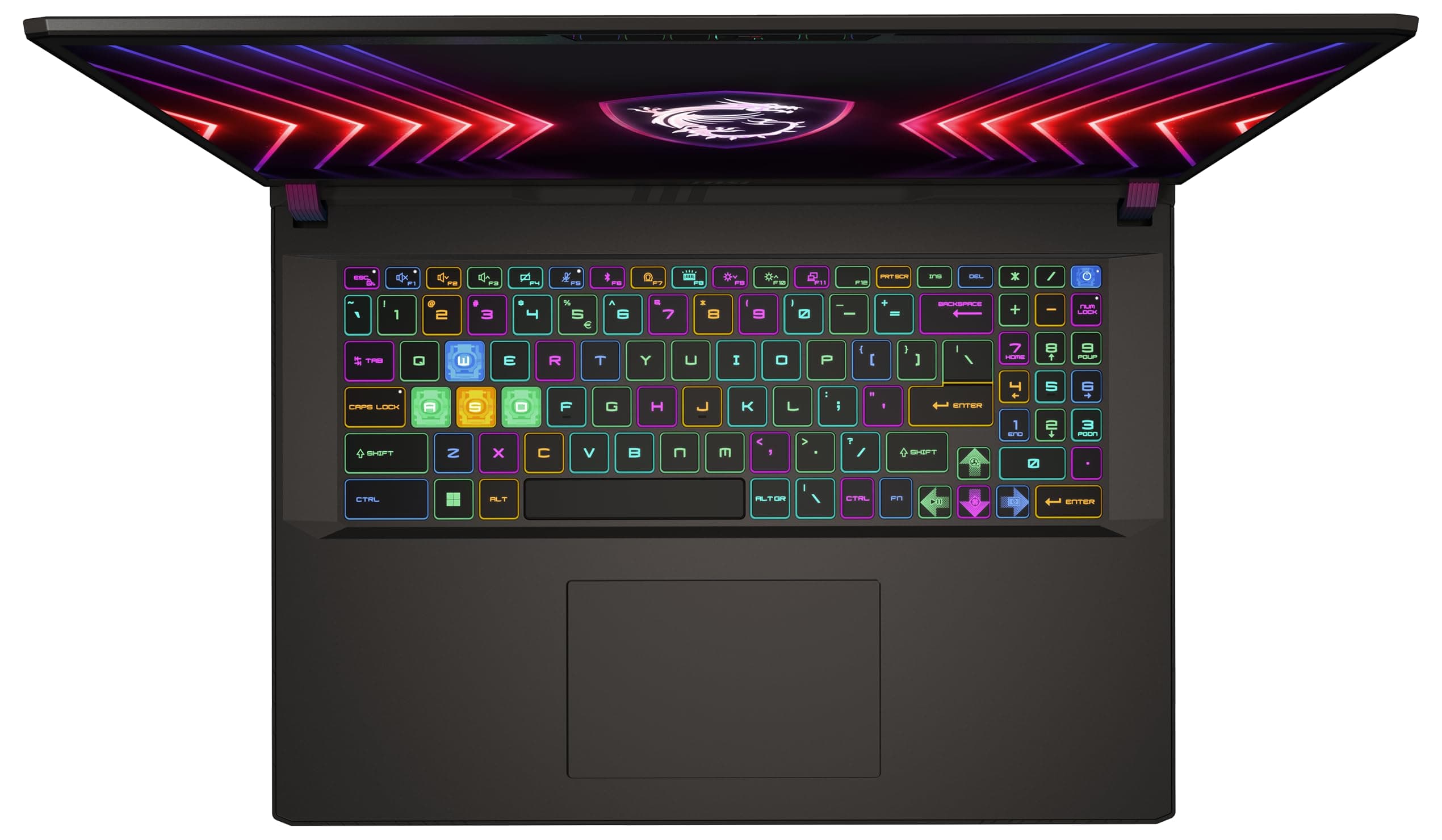 MSI Vector 17 HX Gaming Laptop, 17,0" QHD+ 240Hz, Intel Core i9-13980HX, NVIDIA GeForce RTX 4080, 32GB DDR5, 1TB SSD, Windows 11 Home, QWERTZ Tastatur, A13VHG-813, Cosmos Gray Intel Core i9-13980HX Dediziert Bild 3