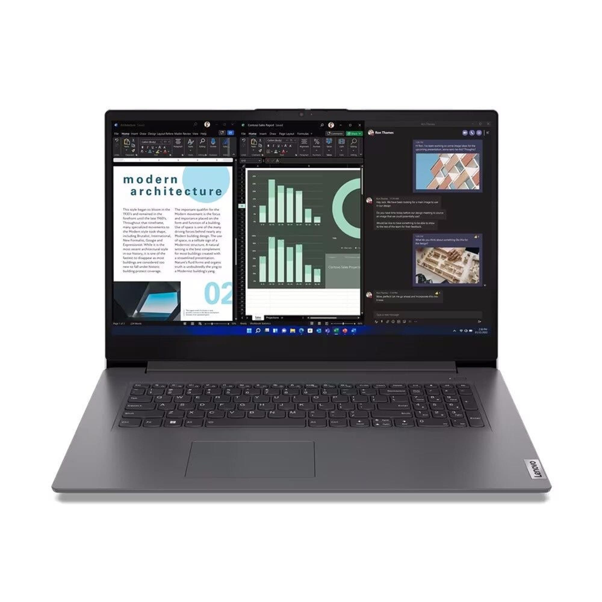 Lenovo Laptop 17,3 Zoll, Intel i5 13420H, 8 x 4.60 GHz, 16 GB RAM, 512 GB SSD, Norton 360, Windows 11
