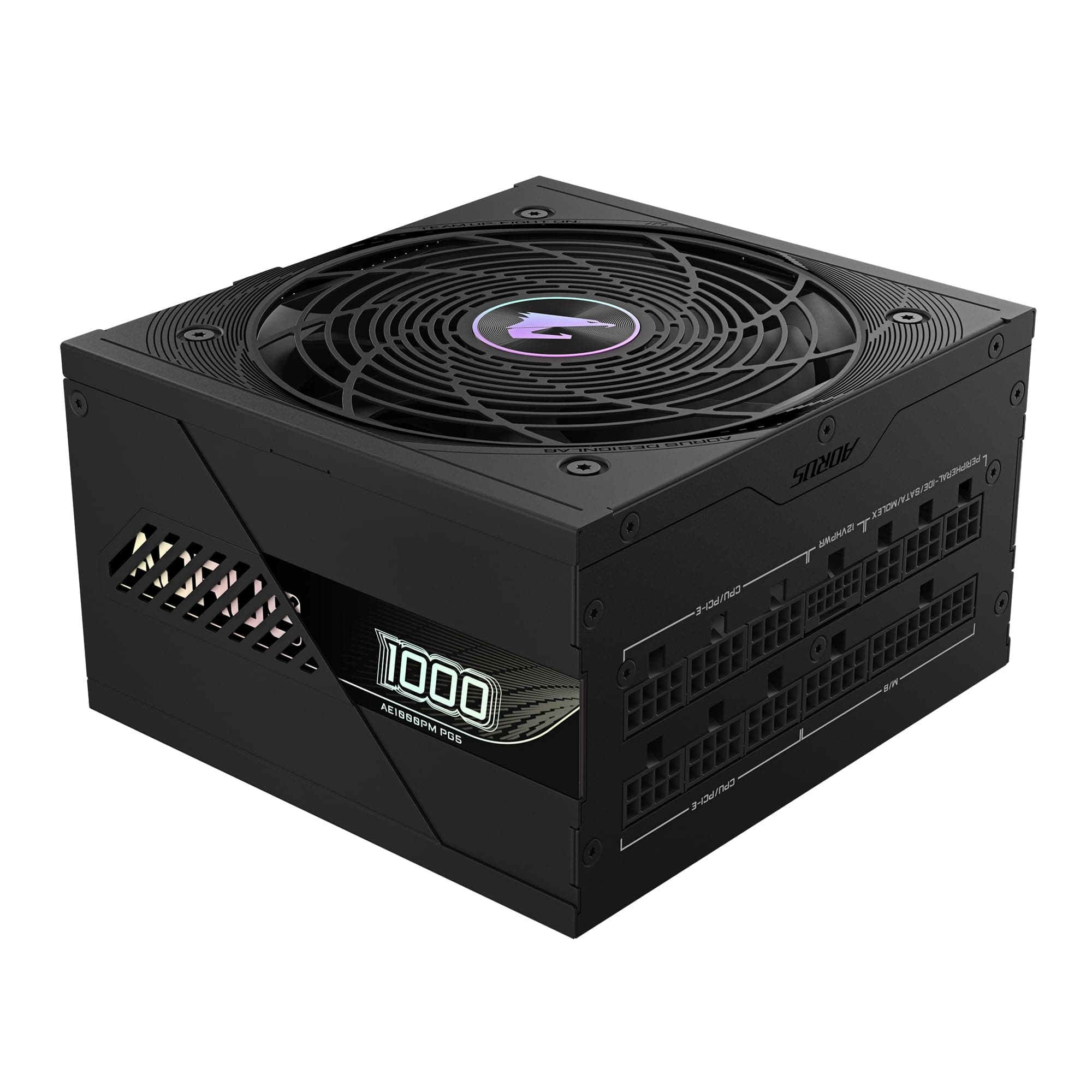 GIGABYTE Aorus Elite P1000W Power Supply - PCIe 5.0, 80 Plus Platinum, Fully Modular Design, 120 mm Fan, ATX 3.0 Compatible, EU Plug Bild 7