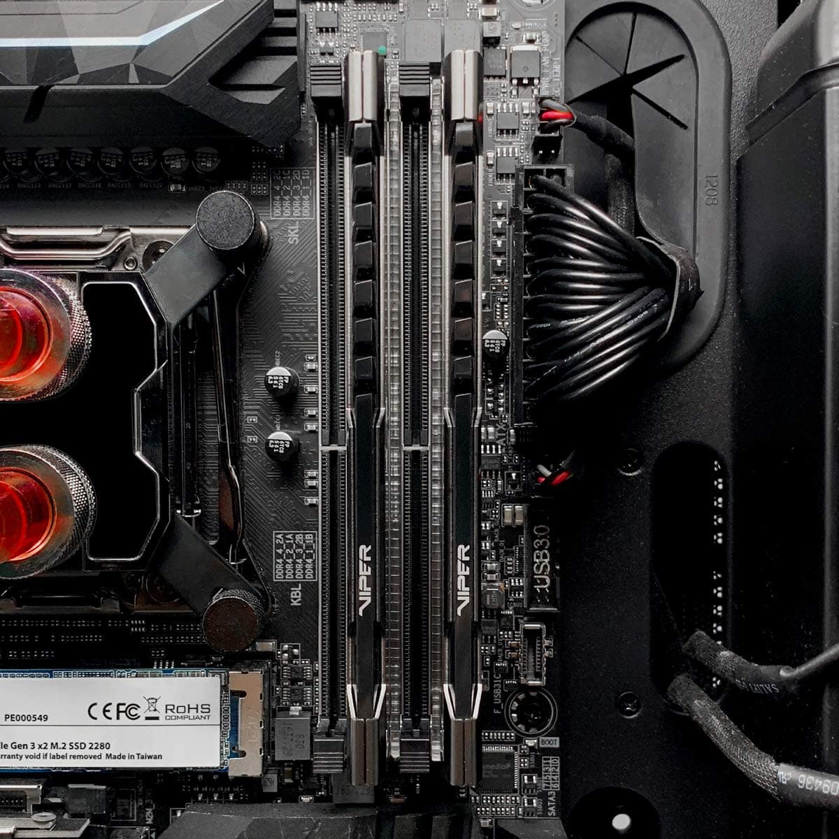 Patriot Viper Steel DDR4 16GB 3600MHz Single Module Gaming Arbeitsspeicher Bild 5