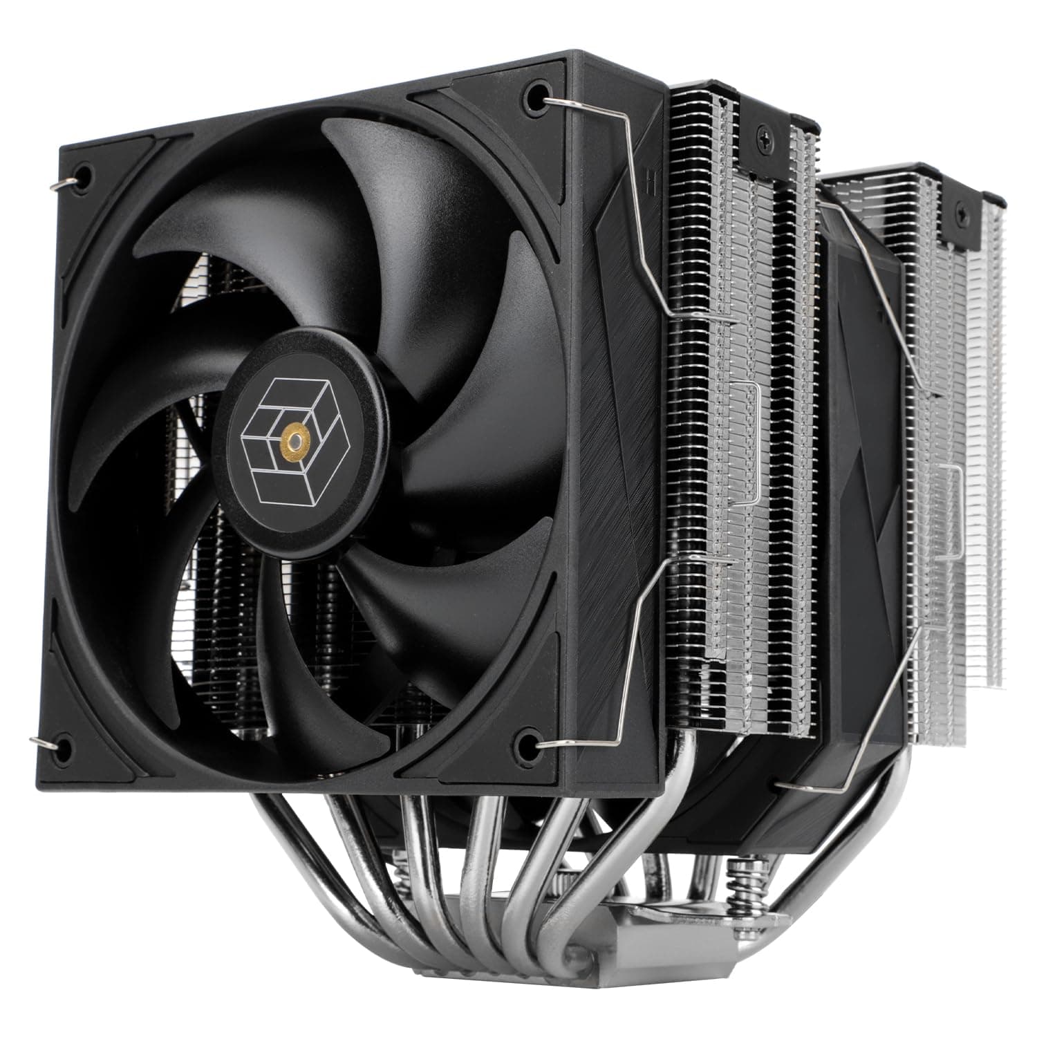 TR-Thermalright Royal Pretor 130 CPU-Kühler, Double Tower mit 7 Heatpipes, Dual CPU Lüfter, matt gezogene Kappe, für AM5/AM4, Intel LGA1851/1700/1150/1151/1200