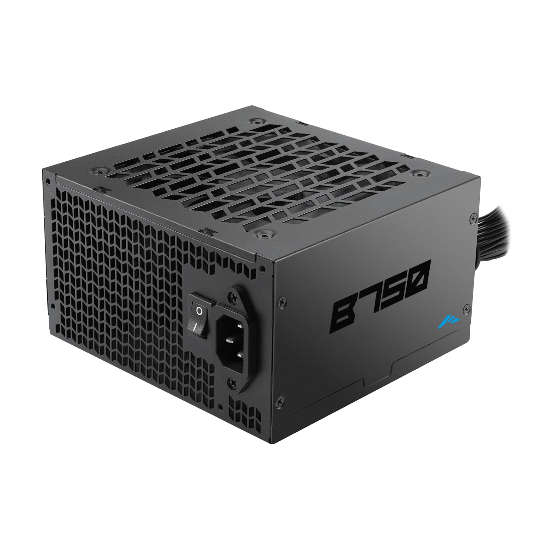 SAMA B750 750W ATX 3.1 Netzteil, 80+ Bronze Zertifiziert, PCIe 5.1 450W Unterstützung, Non-Modular, 120mm Leiser Temperaturgesteuerter Lüfter, Active PFC, 3-Jährige Garantie für Gaming PC/Workstation