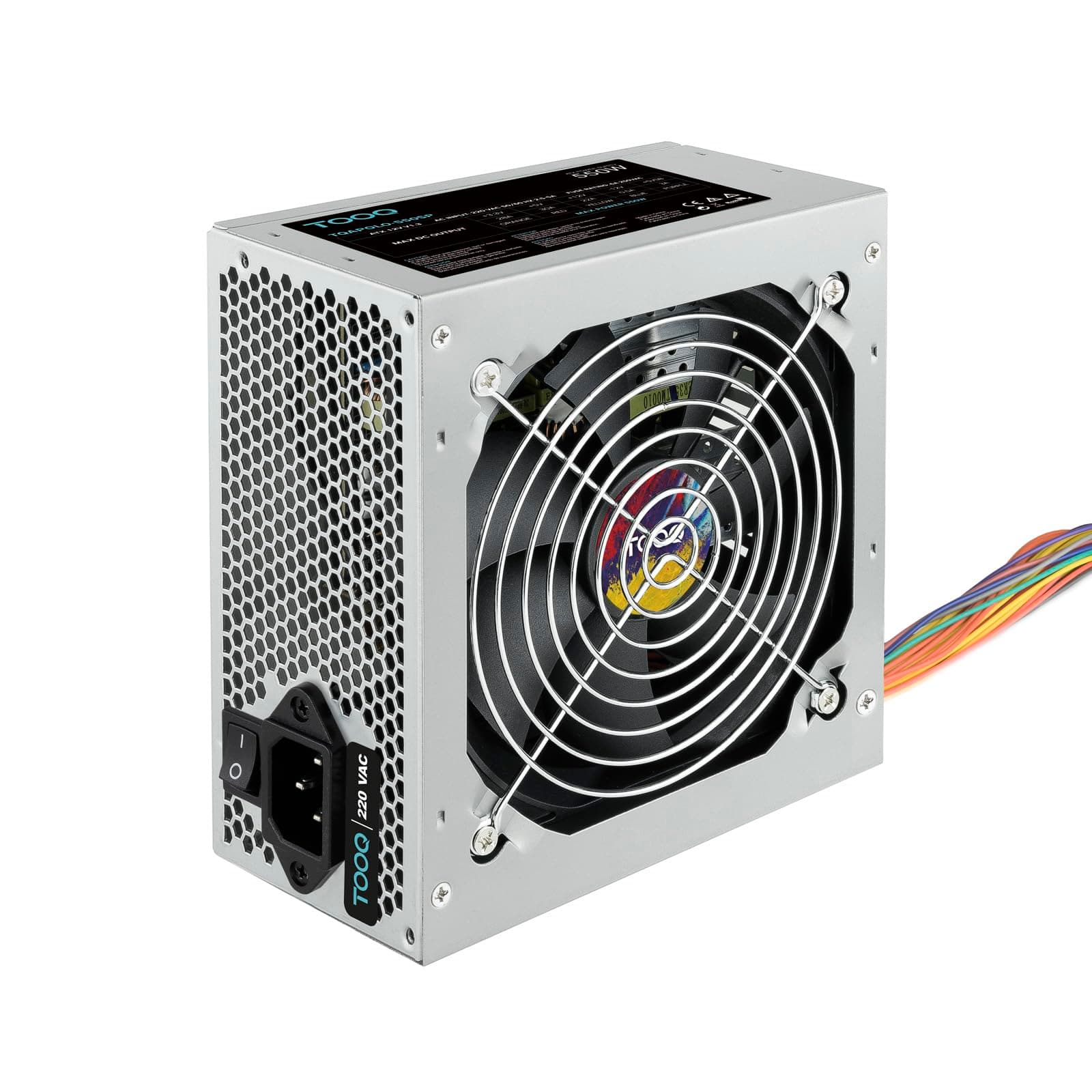 OOQ TQAPOLO-550SP – Netzteil ATX 550 W mit aktivem PFC