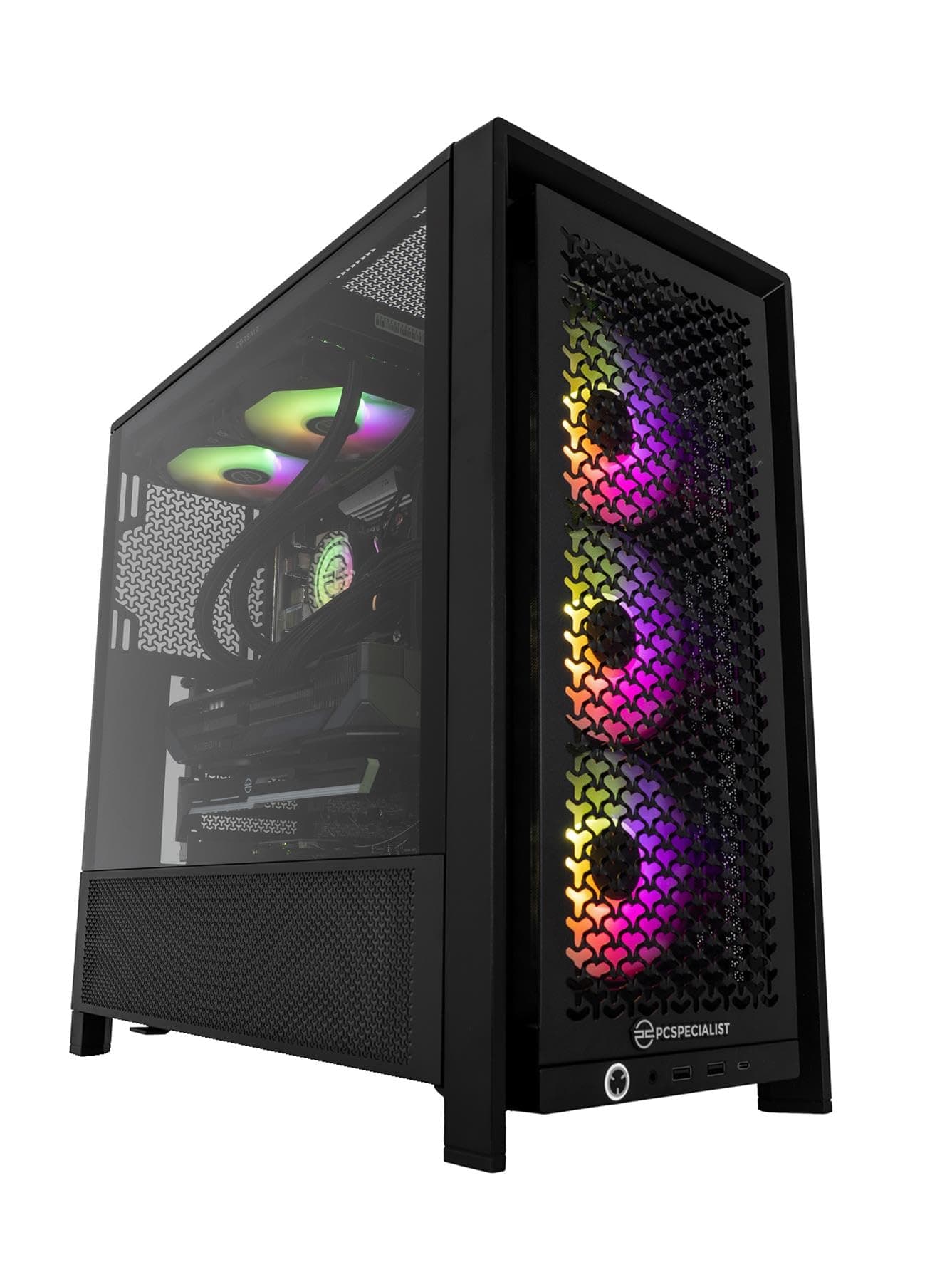 PCSpecialist Pro Gaming PC - AMD Ryzen 7 7800X3D 4,20 GHz 8-Core, 32 GB DDR5 RAM, 16 GB AMD Radeon RX 9070 XT, 2TB M.2 SSD, Windows 11 Ryzen 7 7800X3D RX 9070 XT