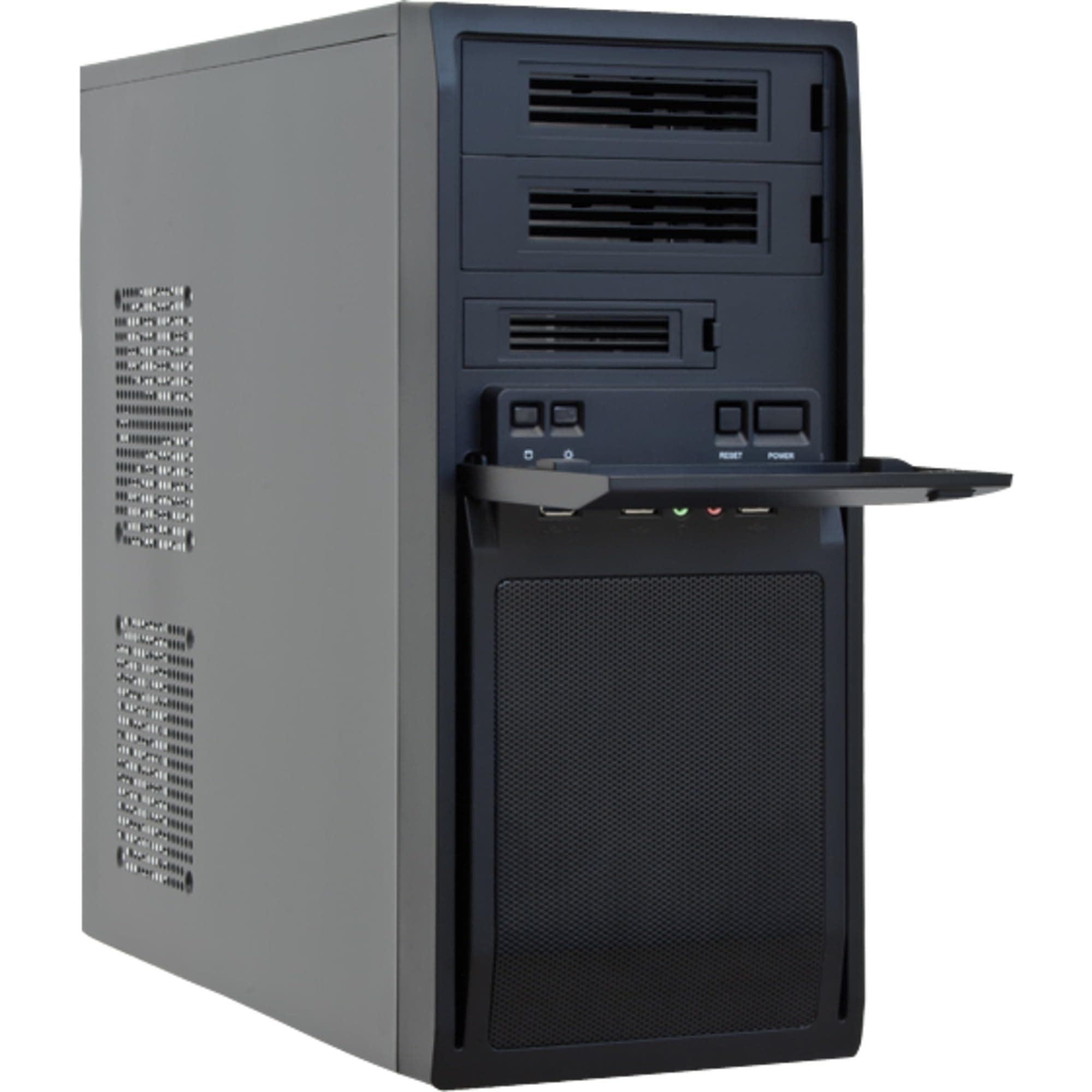 Chieftec LG-01B-Op Computer Case Midi Tower Nero (chieftec Libra Series LG-01b - Tower -) Bild 3