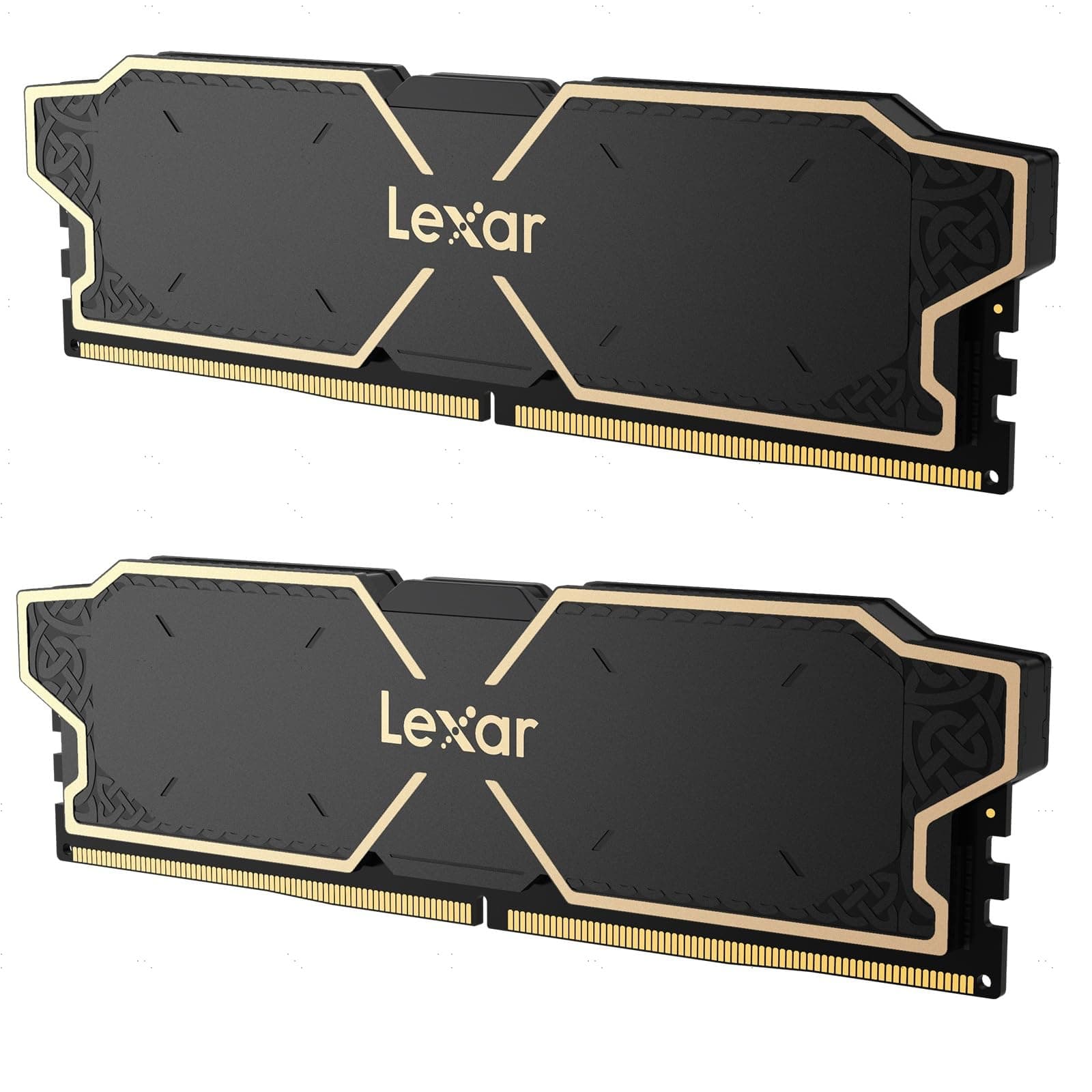 Lexar OC DDR5 RAM 32GB Kit (2x16GB) 6000MHz, UDIMM PC Speicher, CL32 | 288pin UDIMM PC Speicher, Hochleistungs-Desktop-DRAM Unterstützung XMP 3.0, AMD EXPO, Computerspeicher CL32-38-38-96, 1,4V